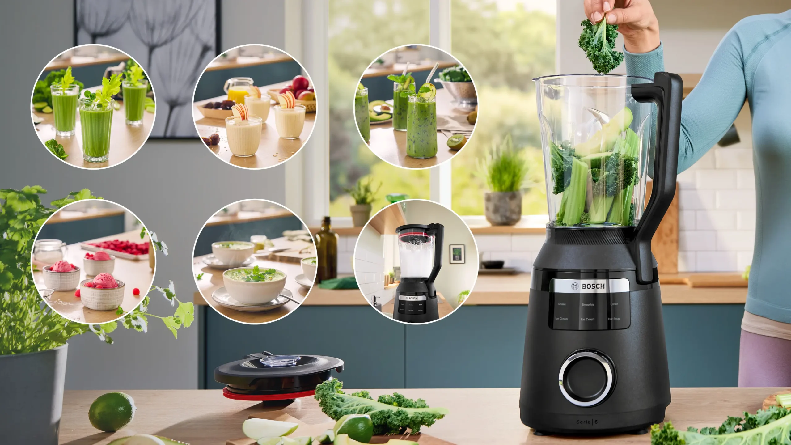 Bosch MMB6652B Series 6 VitaPower 1800W Blender with SmartDetect, 2.0L - Image 8