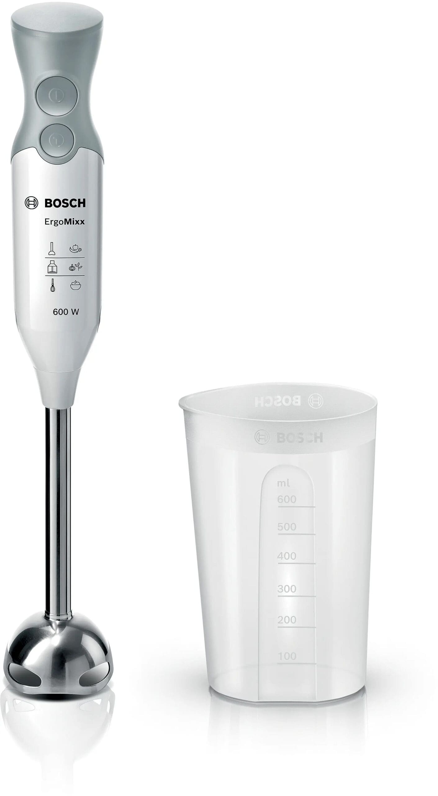 Bosch MSM66110 600W White ErgoMixx Hand Blender