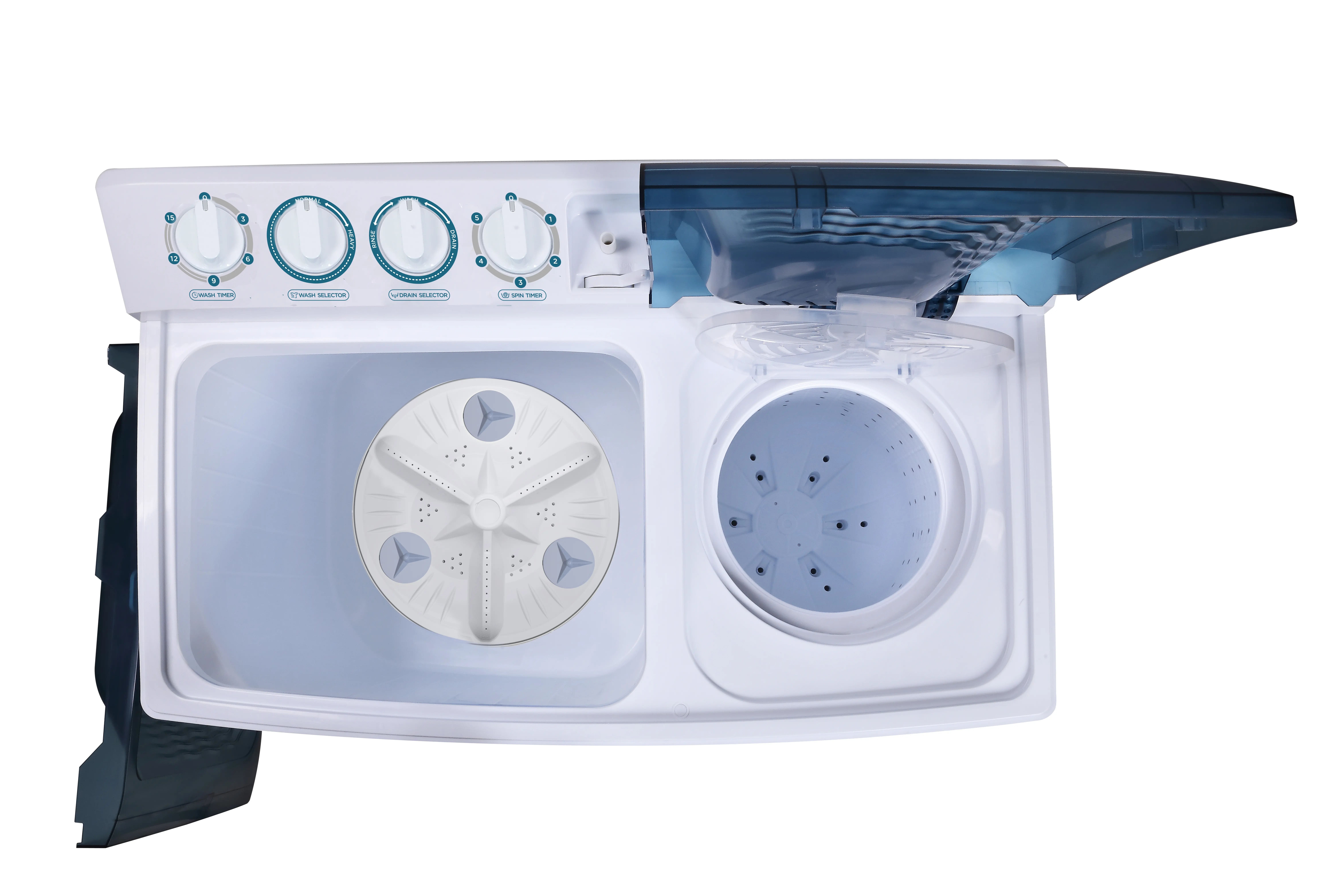 Midea MTG01W180-W 18kg Twin Tub Washing Machine - Image 2