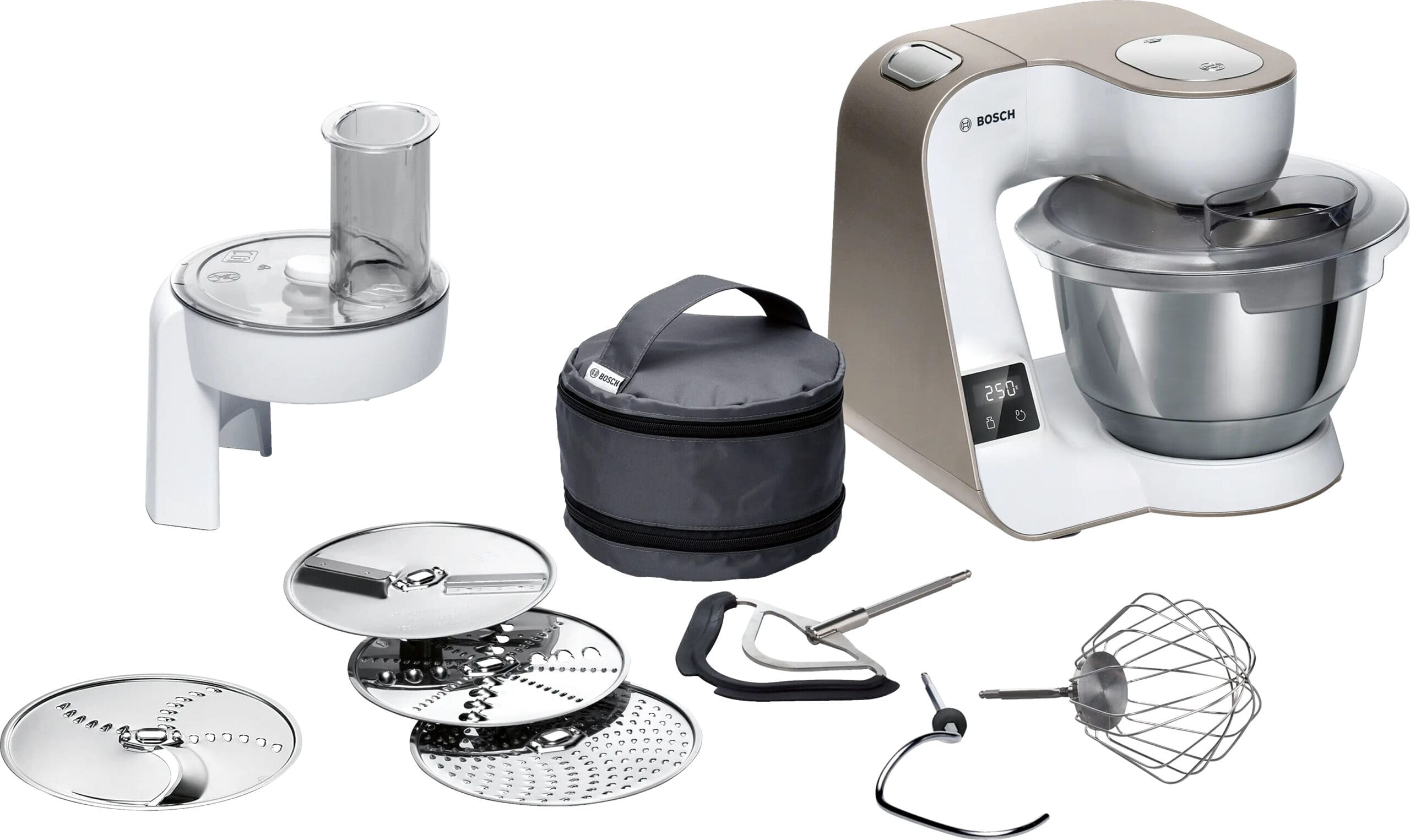 Bosch MUM5XW10 MUM 5 1000W Champagne Kitchen Machine