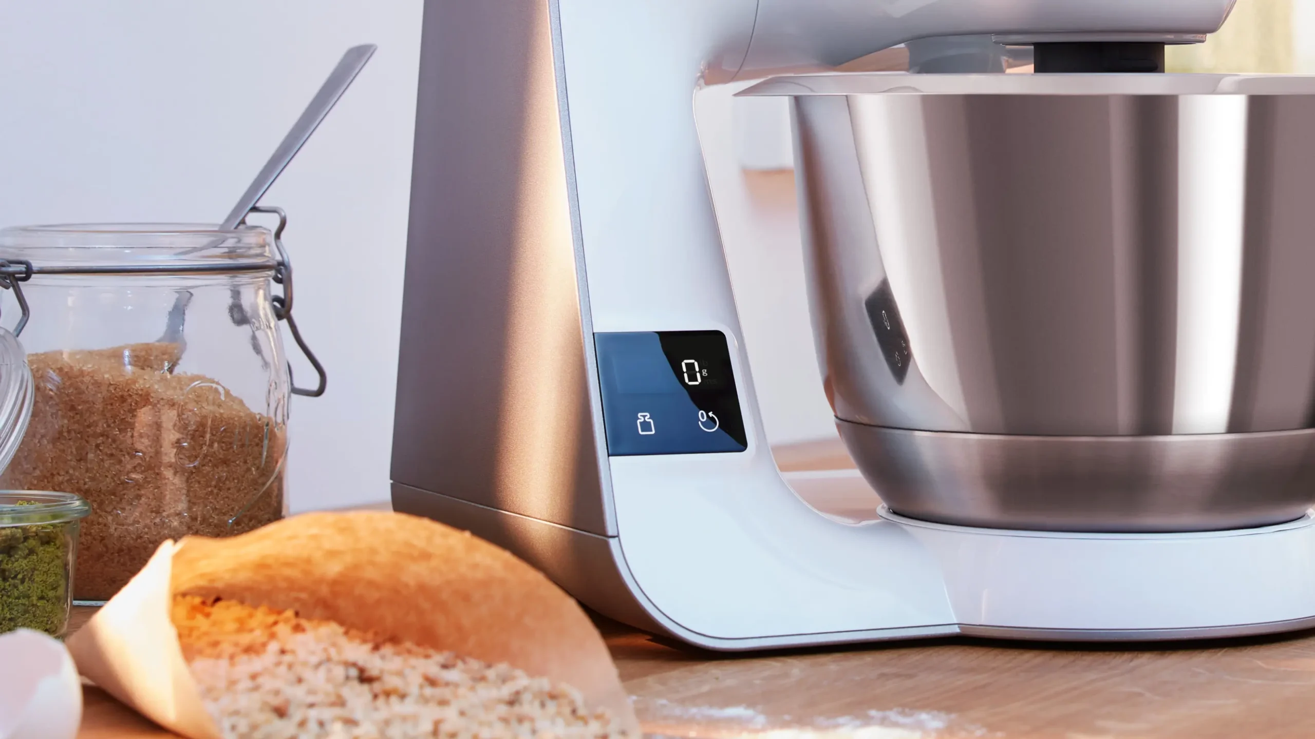 Bosch MUM5XW10 MUM 5 1000W Champagne Kitchen Machine - Image 4
