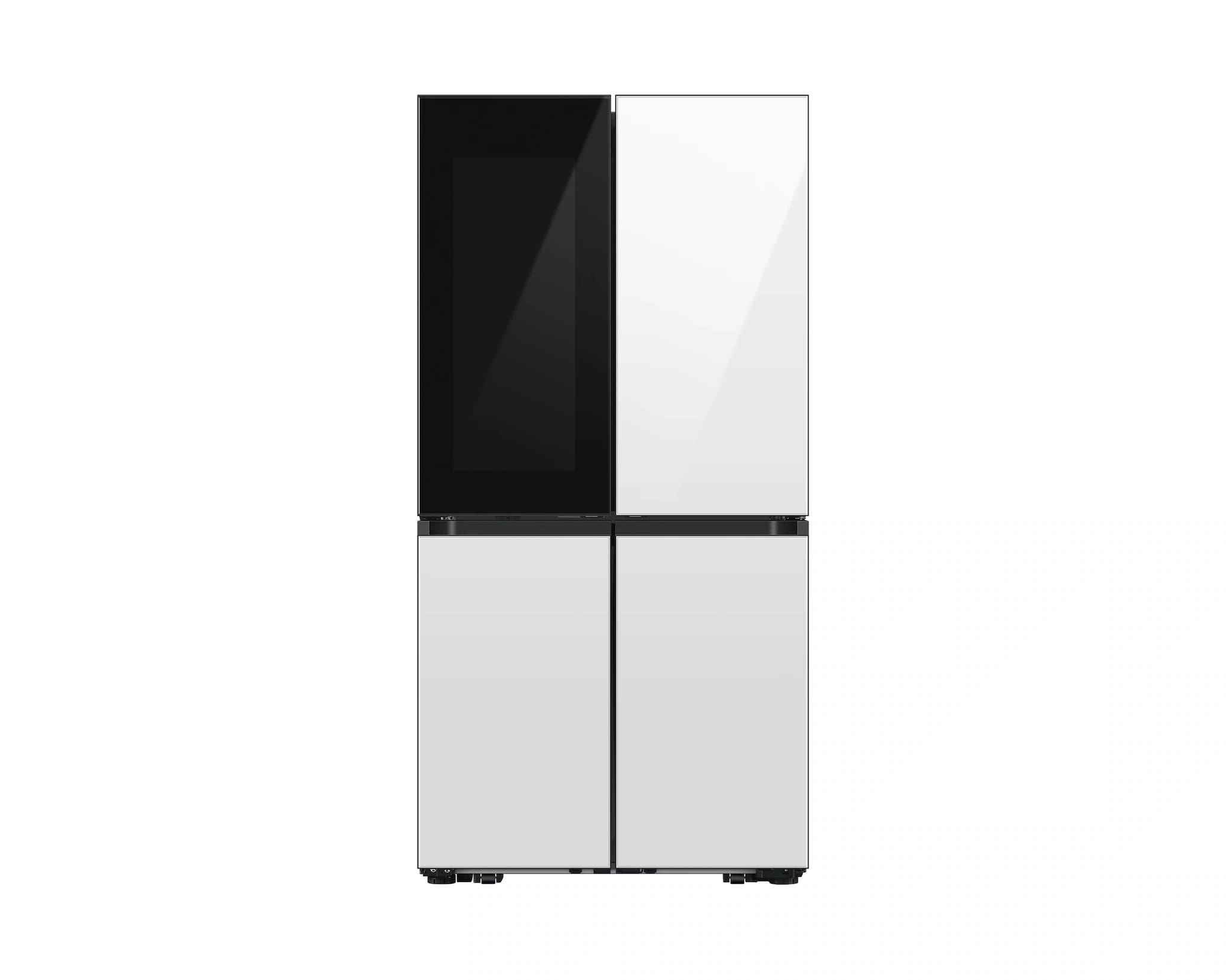 Samsung RF71DB975012FA Bespoke French Door Fridge with See-thru door, White,704L - Image 2