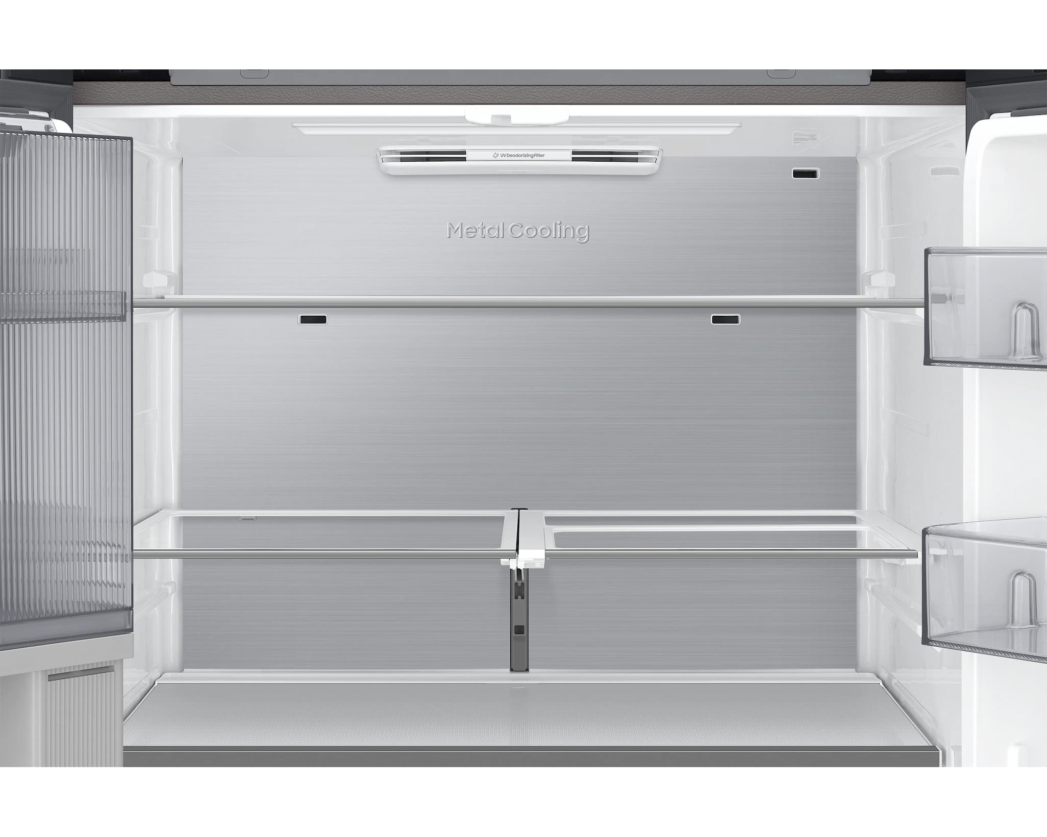 Samsung RF71DB975012FA Bespoke French Door Fridge with See-thru door, White,704L - Image 10