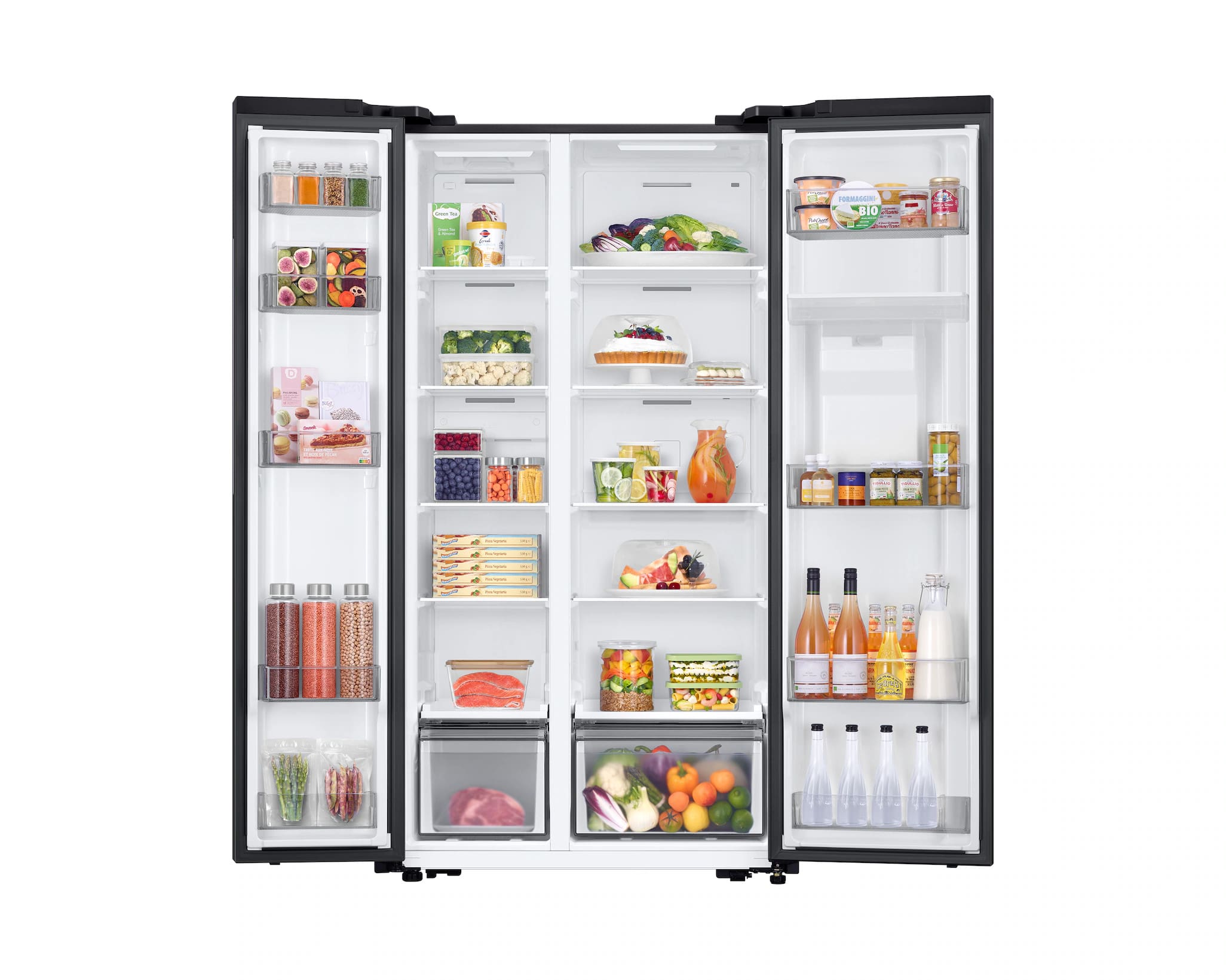 Samsung RS57DG4100B4FA 560L Gentle Matt Black Side By Side Fridge - Image 6