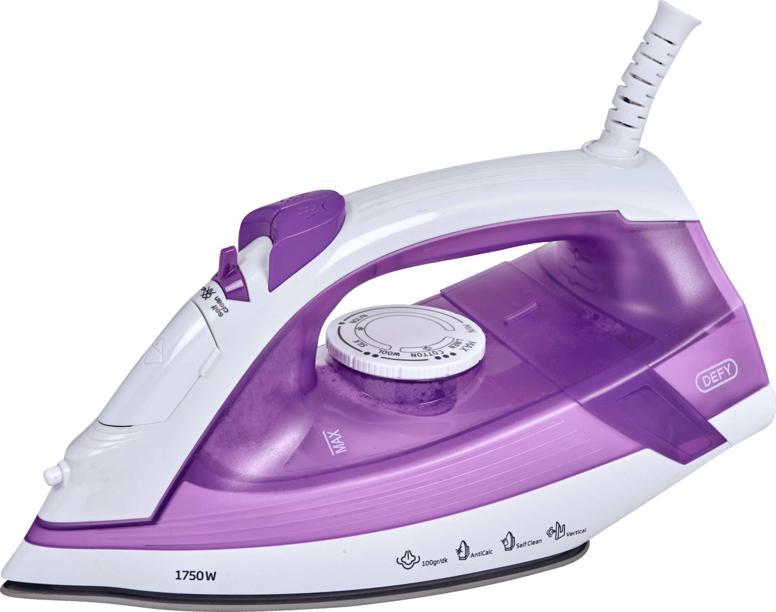 DEFY 1750W Steam Iron