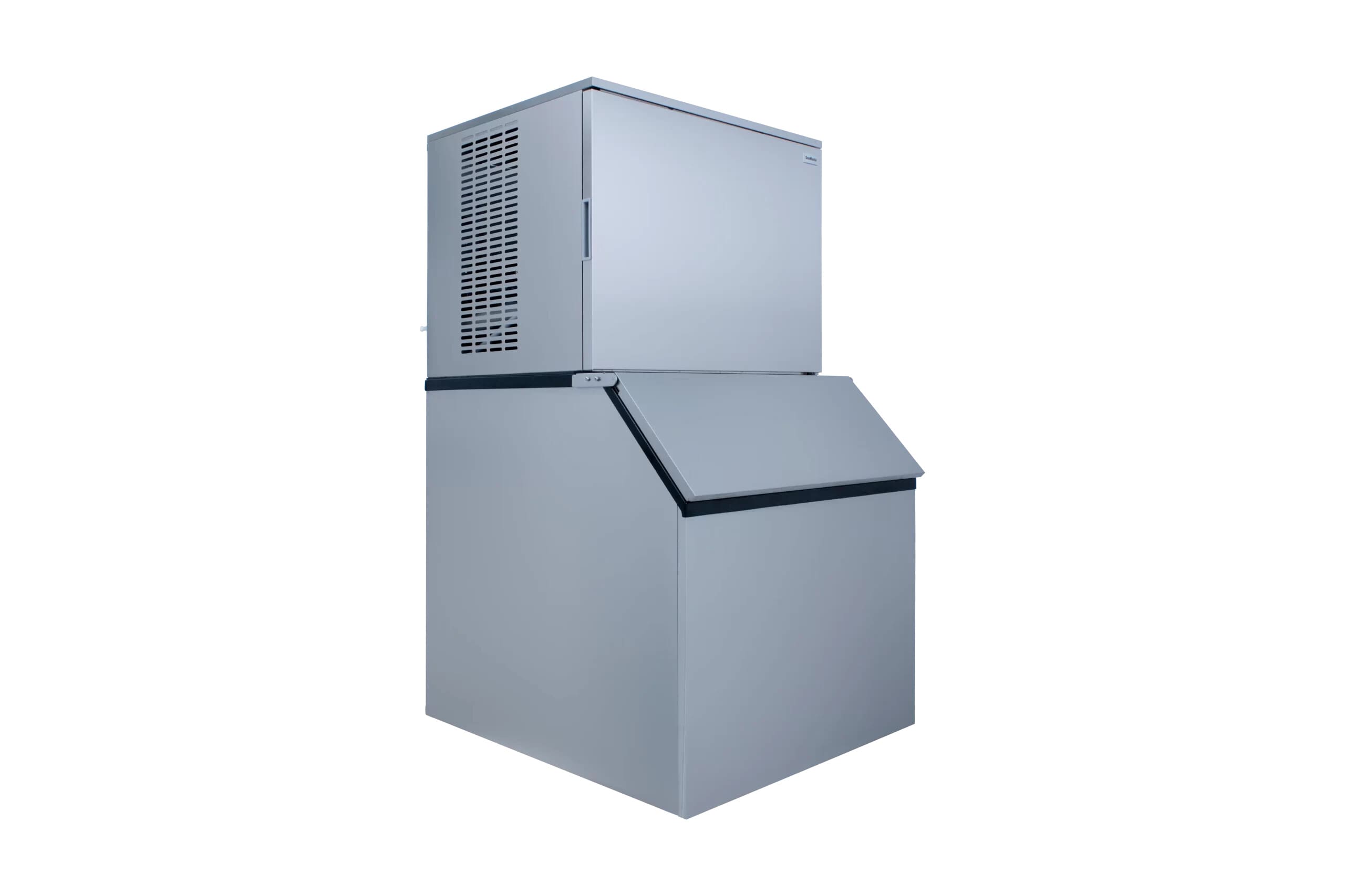 SnoMaster 250Kg/24Hr Commercial Square Block Type Ice-Maker - Stainless Steel (Including 160Kg Storage Bin) - Image 2