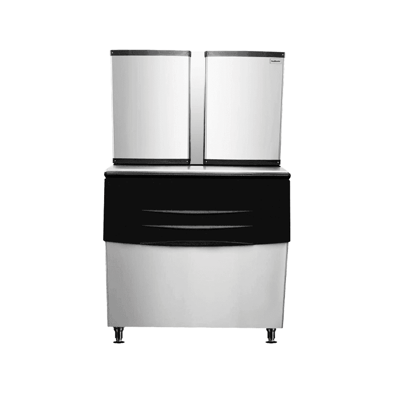 SnoMaster 700Kg/24Hr Commercial Square Block Type Ice-Maker - Stainless Steel (Including 320Kg Storage Bin)
