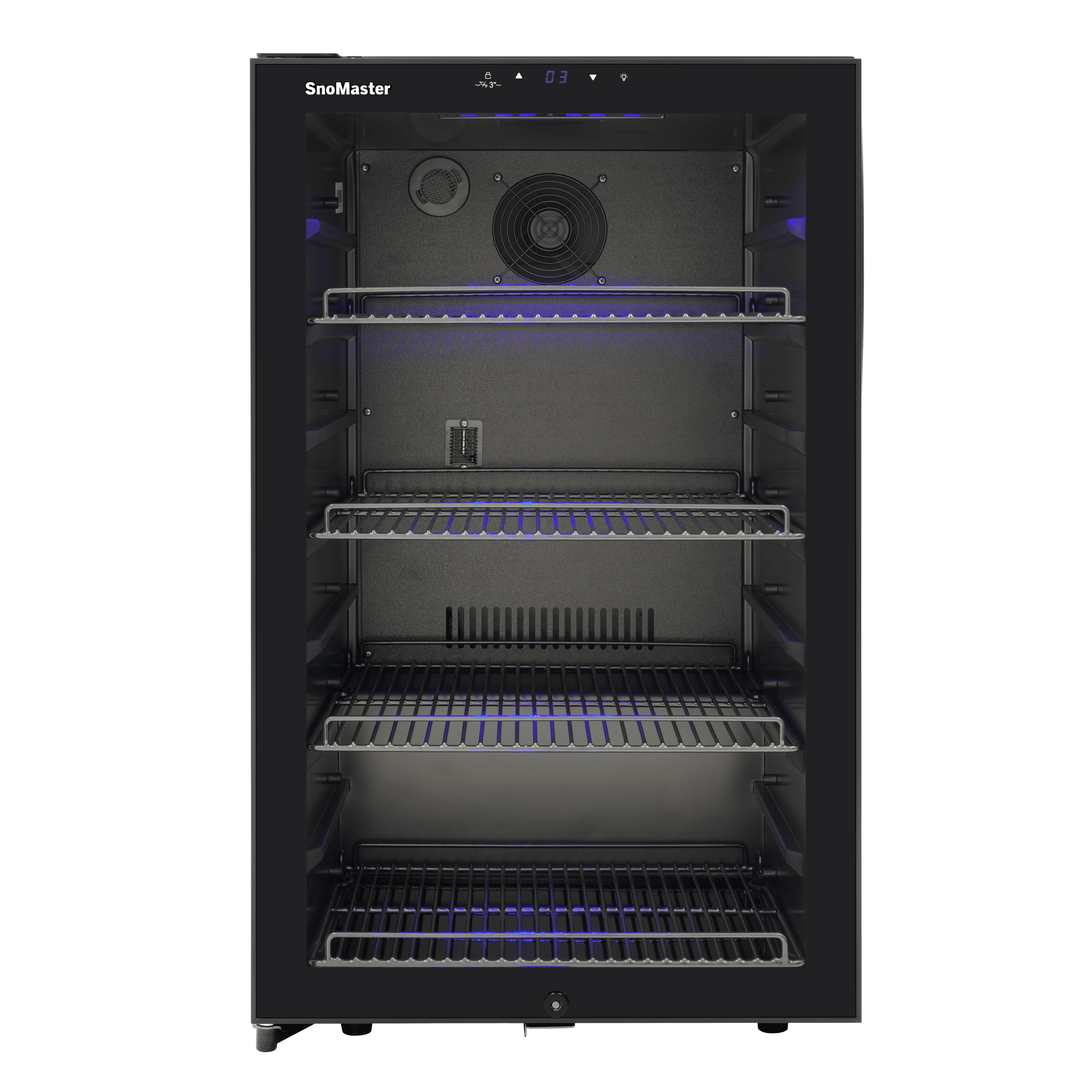 SnoMaster 120L Under-Counter Beverage Cooler - Black - Image 5