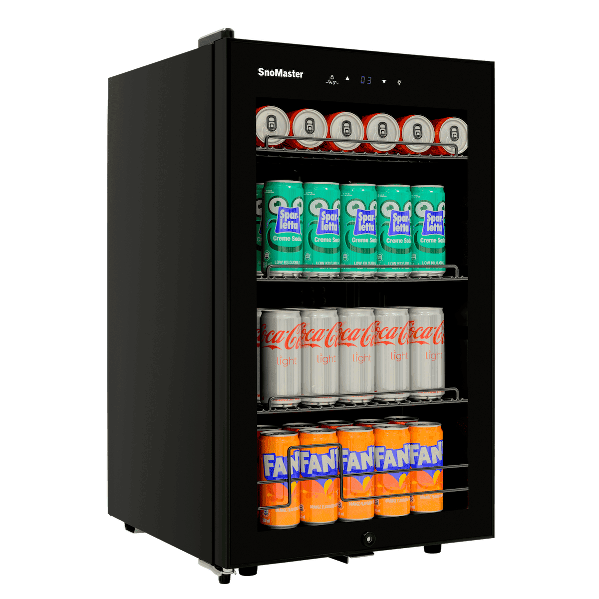 SnoMaster 68L Counter-Top Beverage Cooler - Black