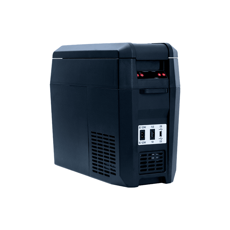 SnoMaster 12L Plastic Mobile Fridge & Freezer DC - Black - Image 8