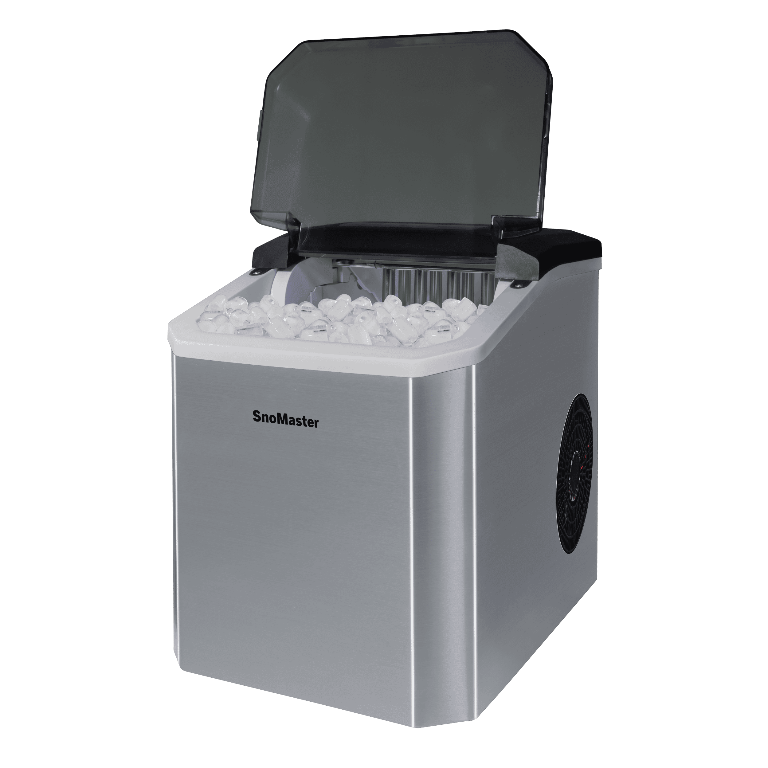 SnoMaster 12Kg/24Hr Counter-Top Bullet Type Ice-Maker - Stainless Steel - Image 3
