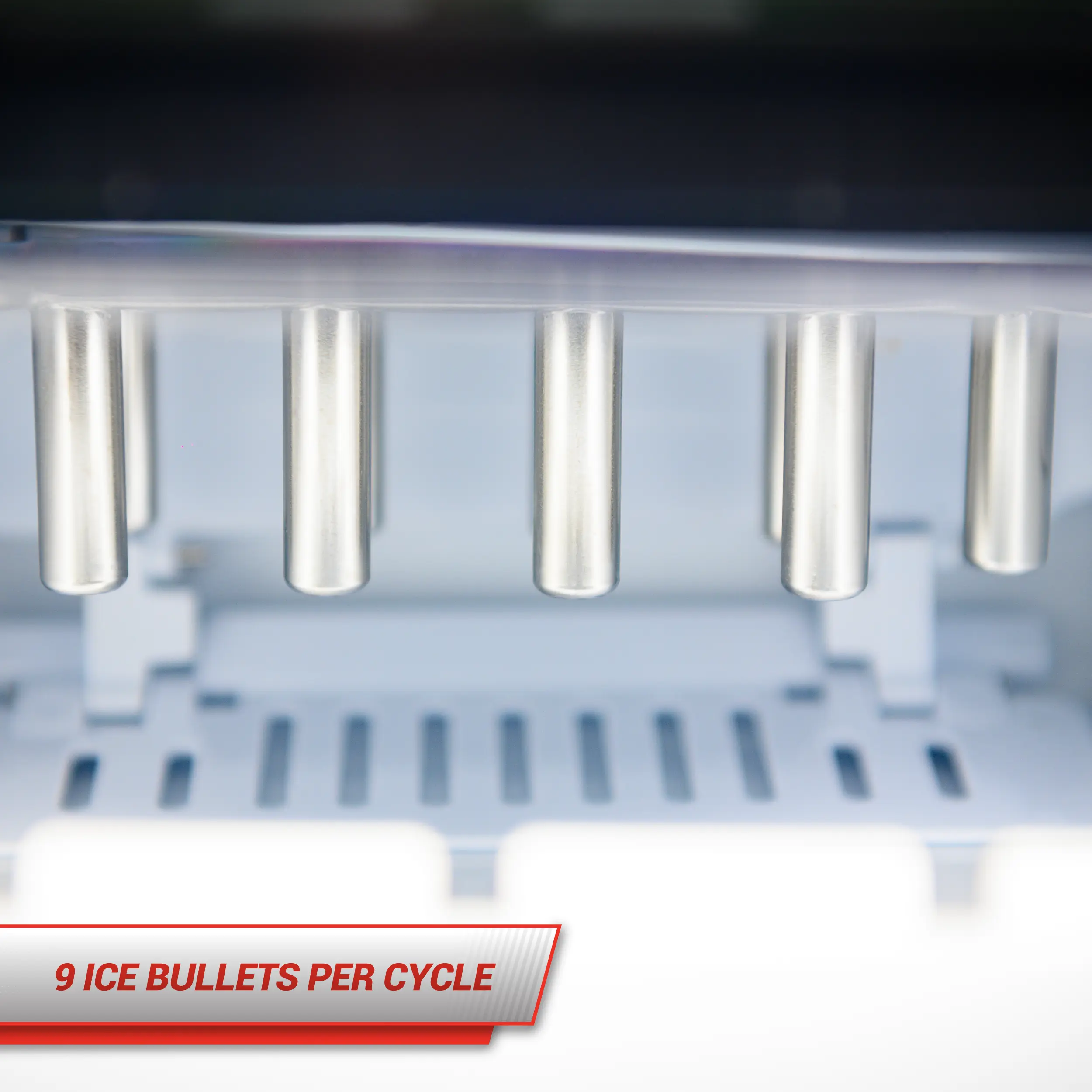 SnoMaster 12Kg/24Hr Counter-Top Bullet Type Ice-Maker - Stainless Steel - Image 5