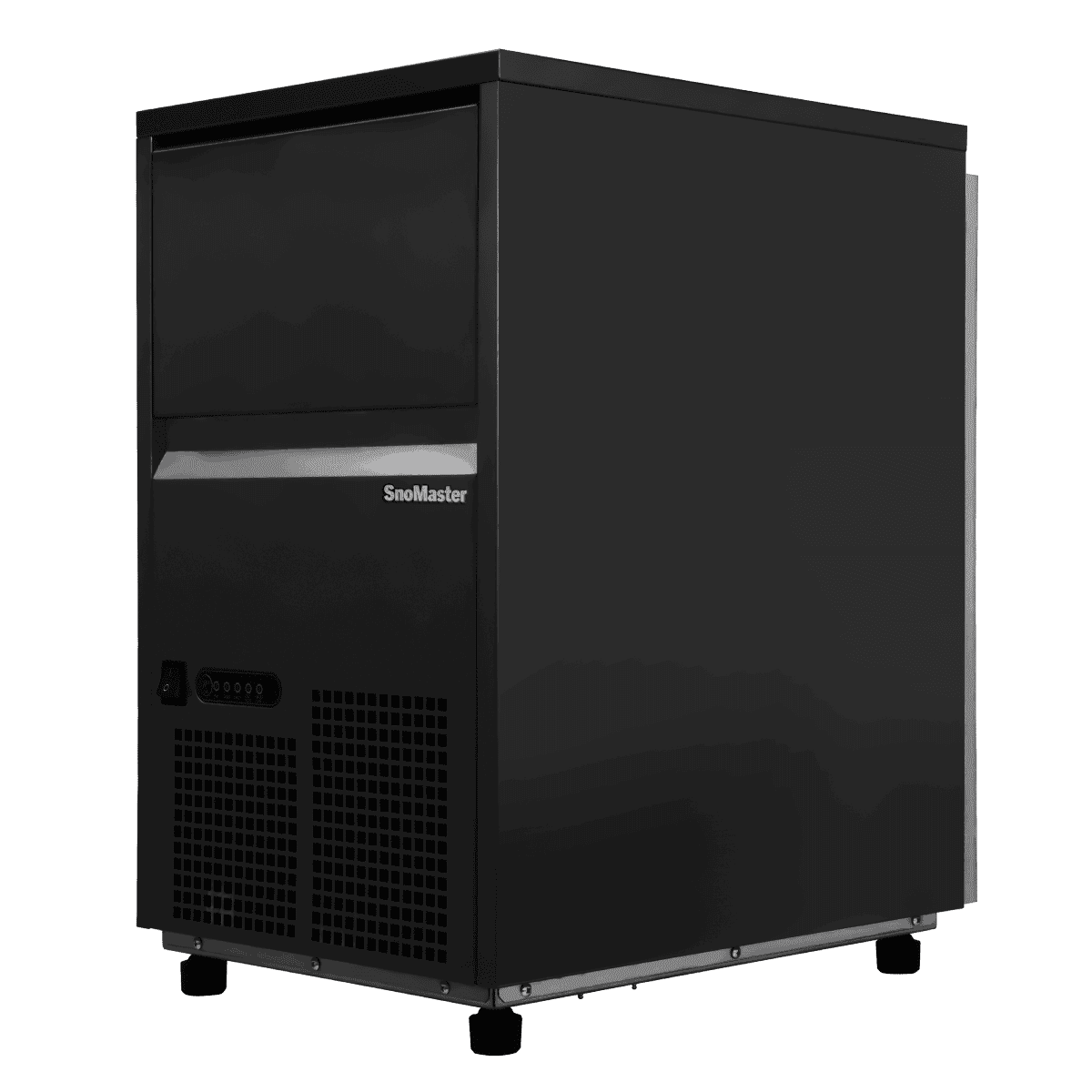 SnoMaster 26Kg/24Hr Plumbed-In Gourmet Type Ice-Maker - Black - Image 4