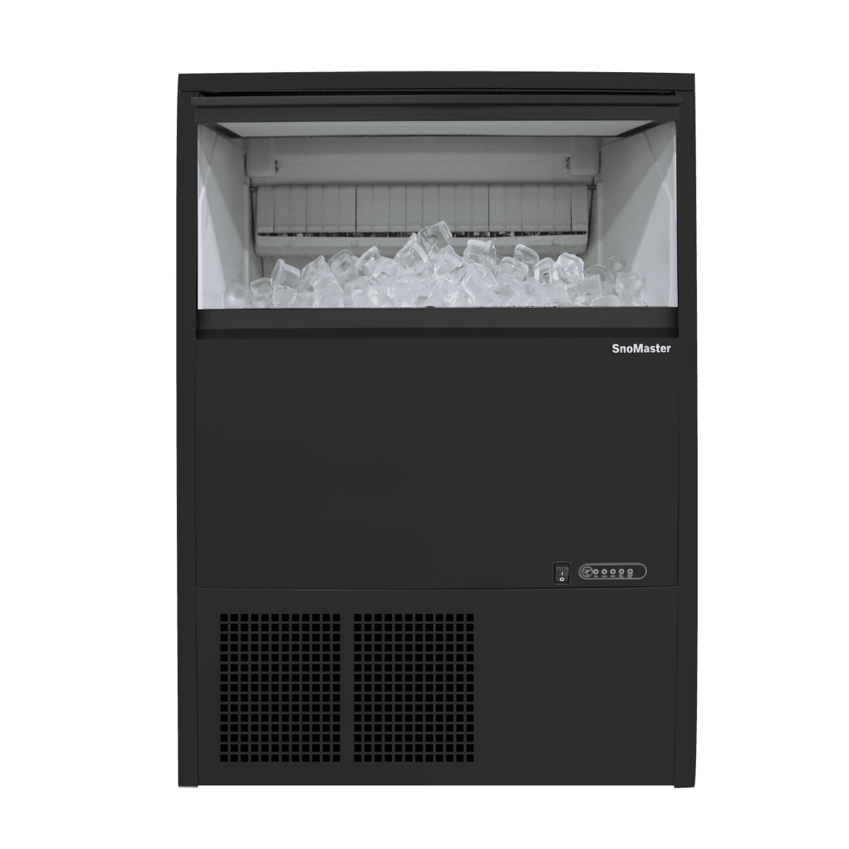 SnoMaster 45Kg/24Hr Plumbed-In Gourmet Type Ice-Maker - Black - Image 4