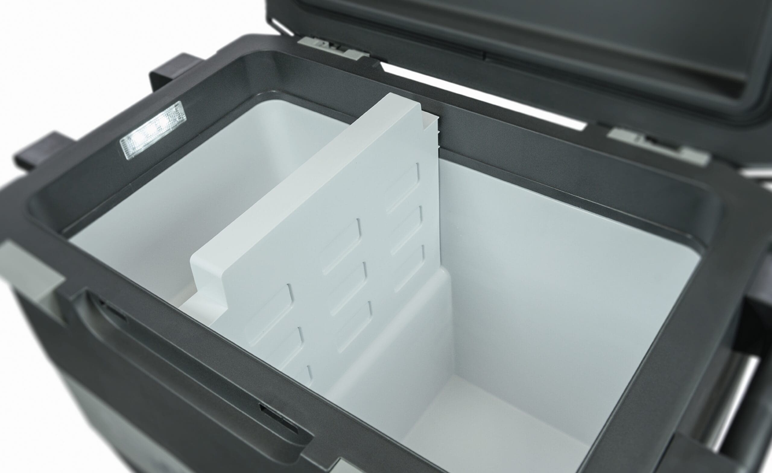 SnoMaster 36.5L Plastic Mobile Fridge & Freezer DC With 220V Power Adapter - Grey - Image 11