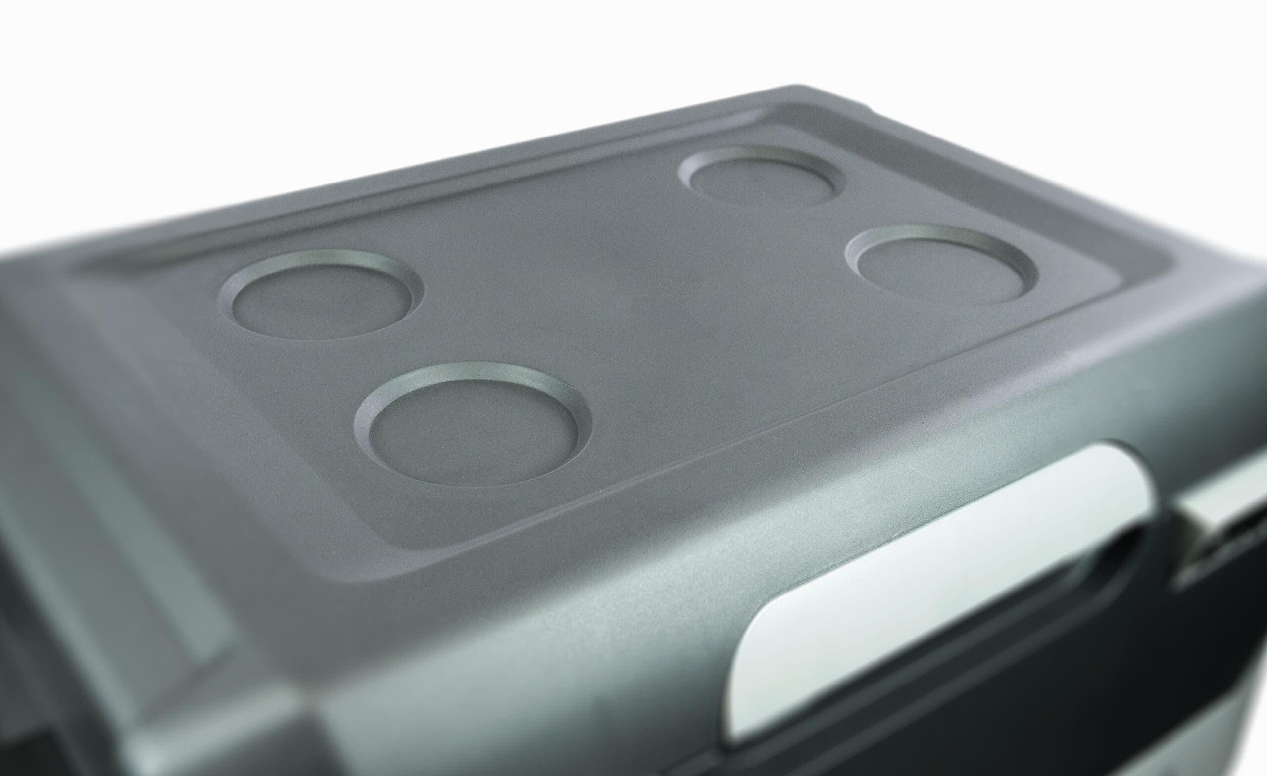 SnoMaster 36.5L Plastic Mobile Fridge & Freezer DC With 220V Power Adapter - Grey - Image 9