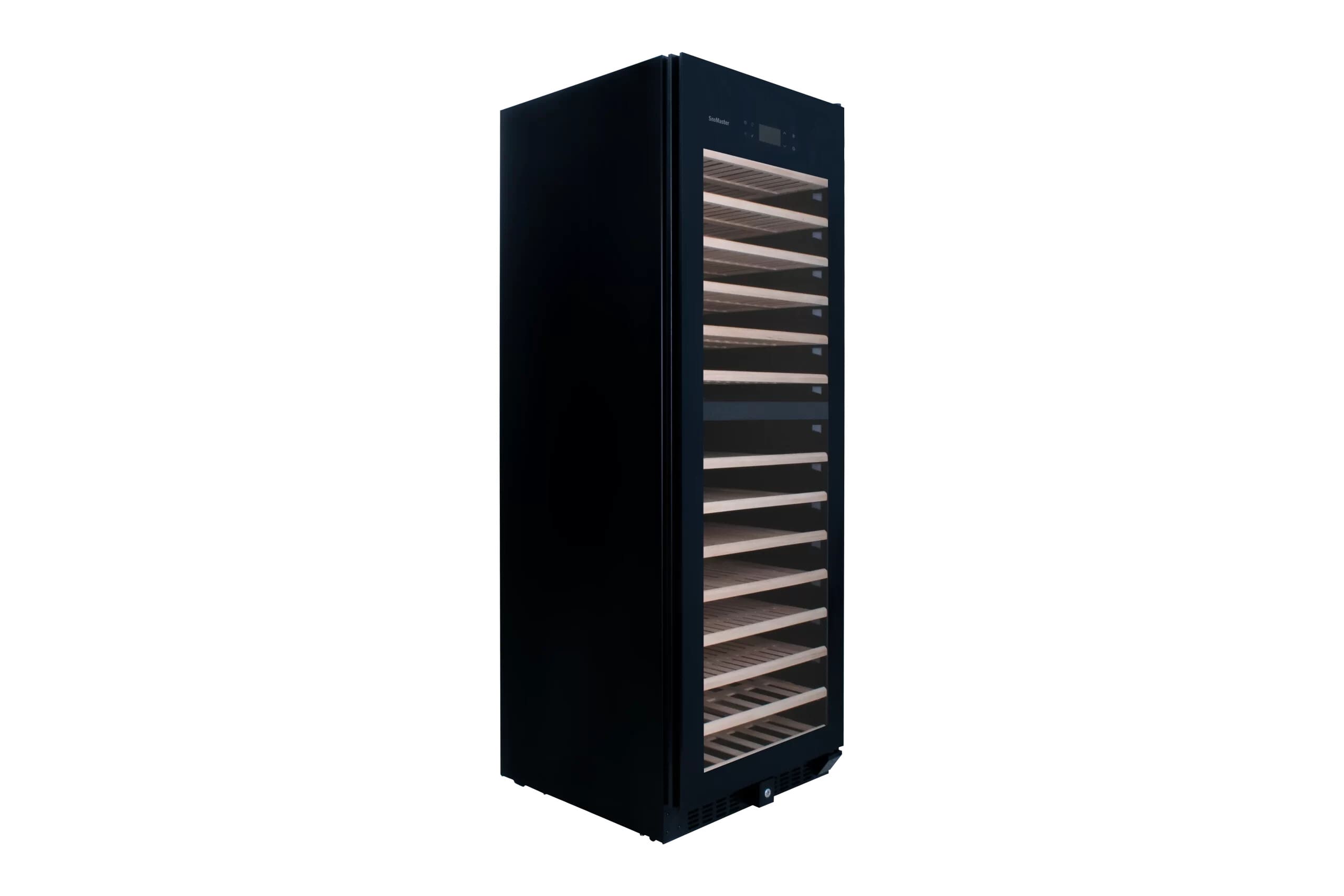 SnoMaster 158 Bottle Pro Series Dual Zone Wine Cooler - Black - Image 2