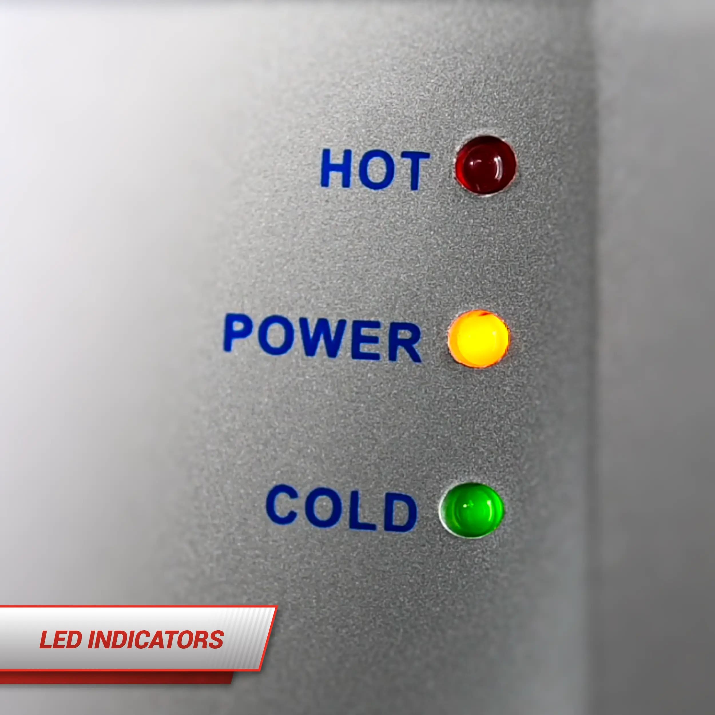 SnoMaster Hot & Cold Water Dispenser - Silver - Image 12