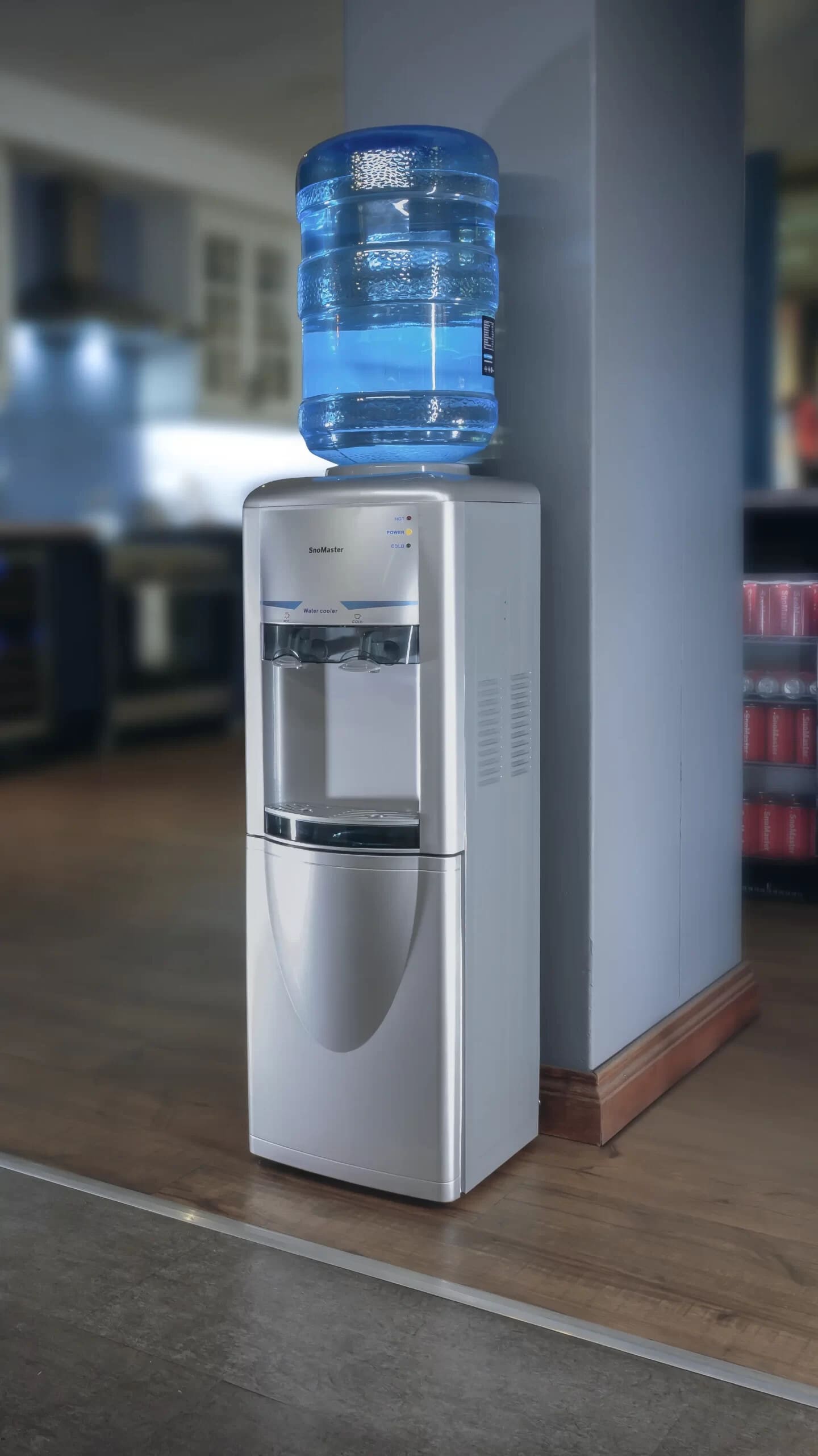 SnoMaster Hot & Cold Water Dispenser - Silver - Image 4