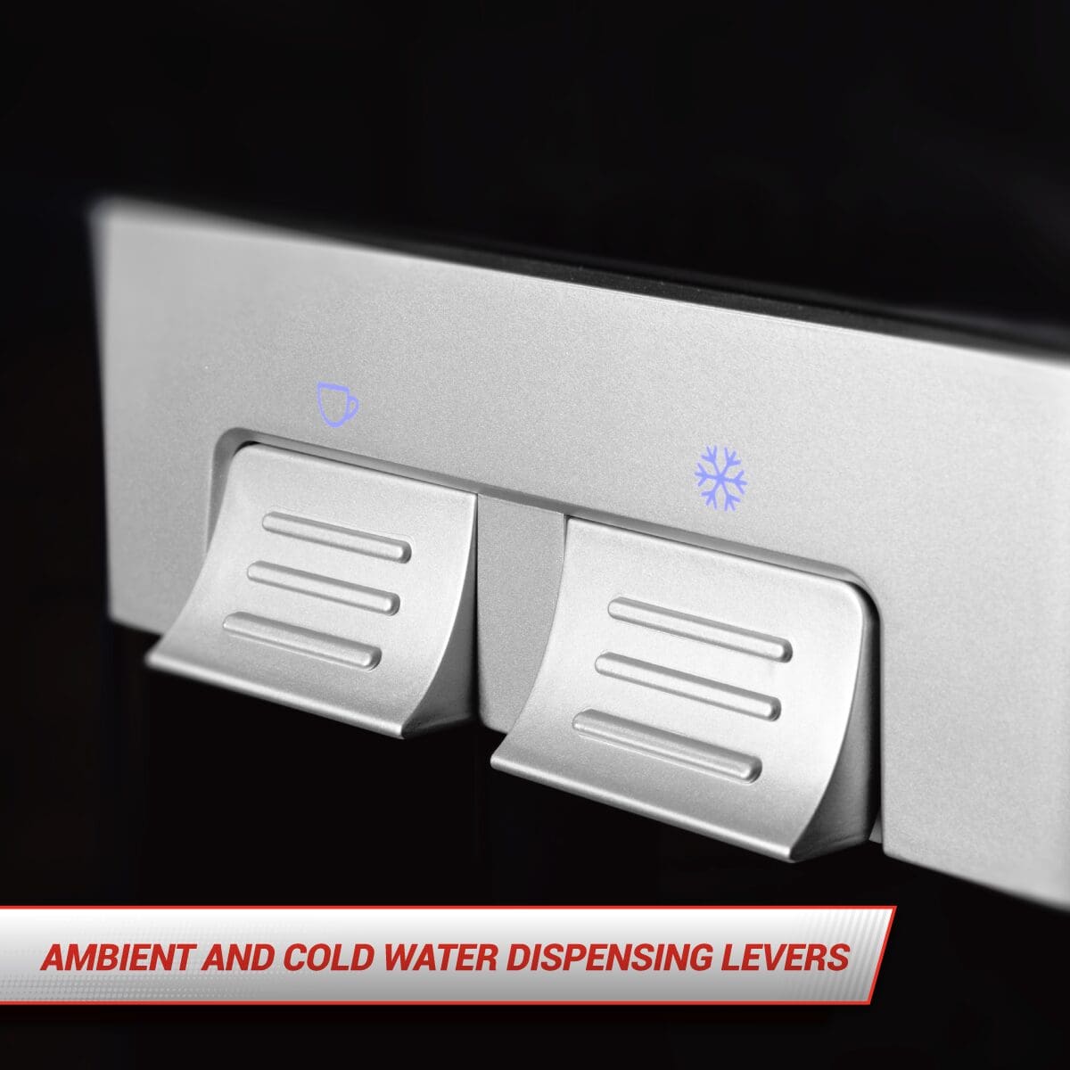 SnoMaster Water Dispenser With Ice-Maker - White - Image 7