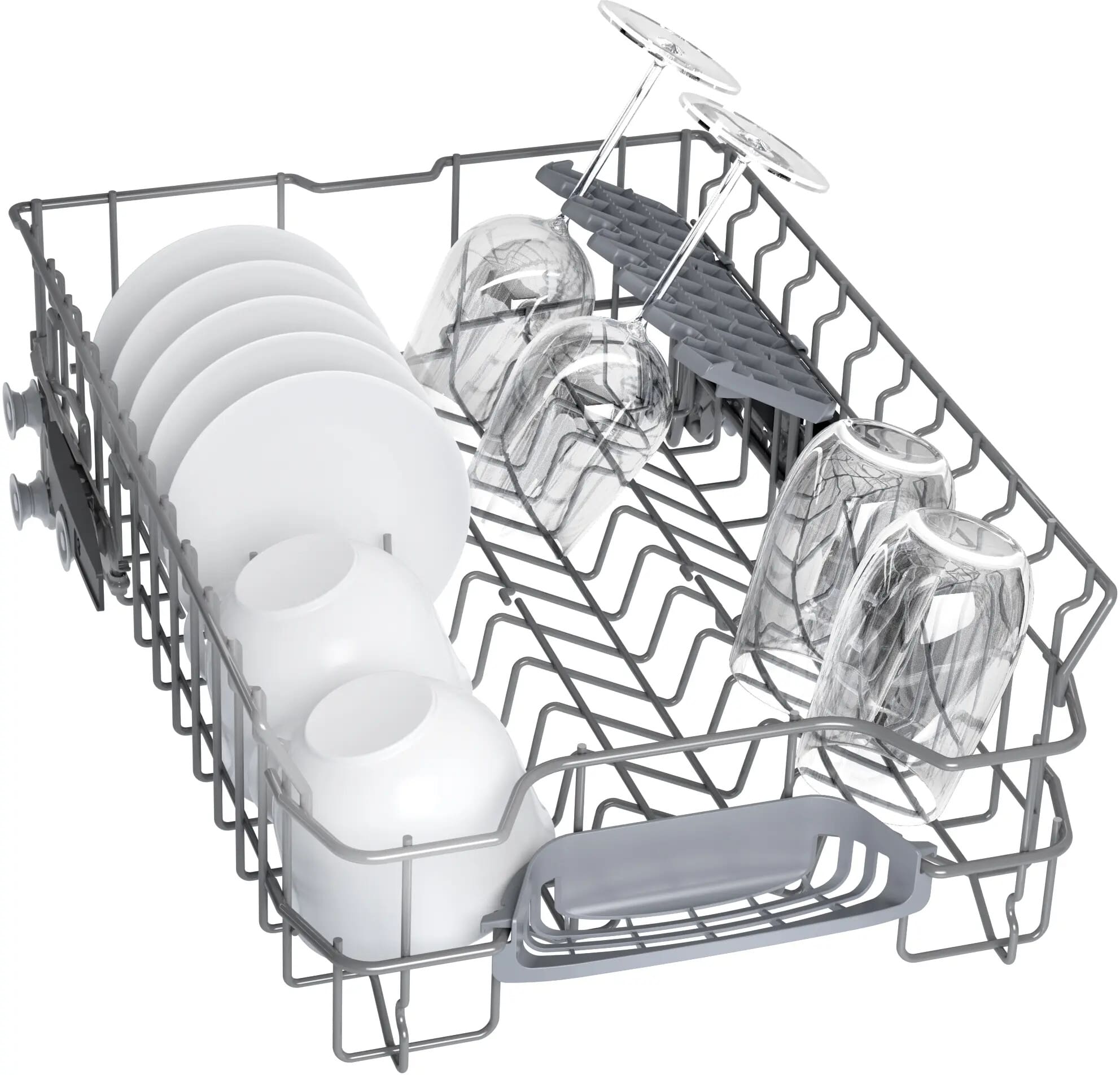 Bosch SPS4HMI3FZ 45cm Serie 4 Silver Inox Dishwasher - Image 4