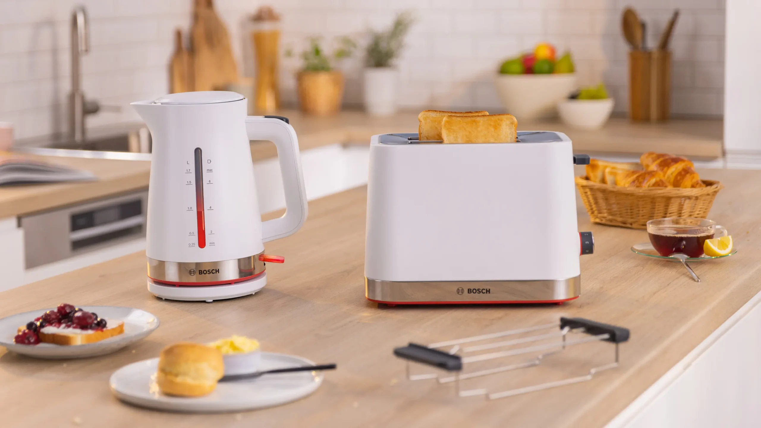 Bosch TAT4M221 My Moment Compact Toaster White - Image 3