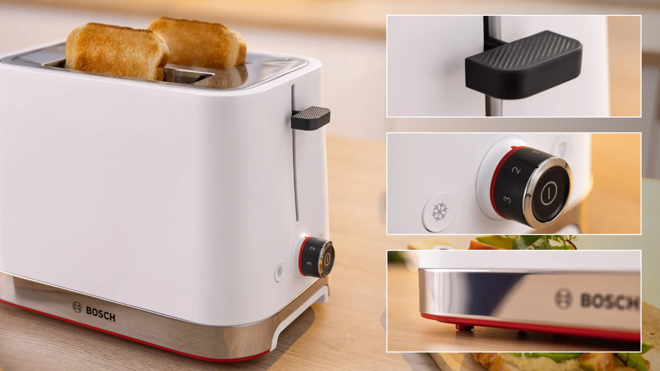 Bosch TAT4M221 My Moment Compact Toaster White - Image 6