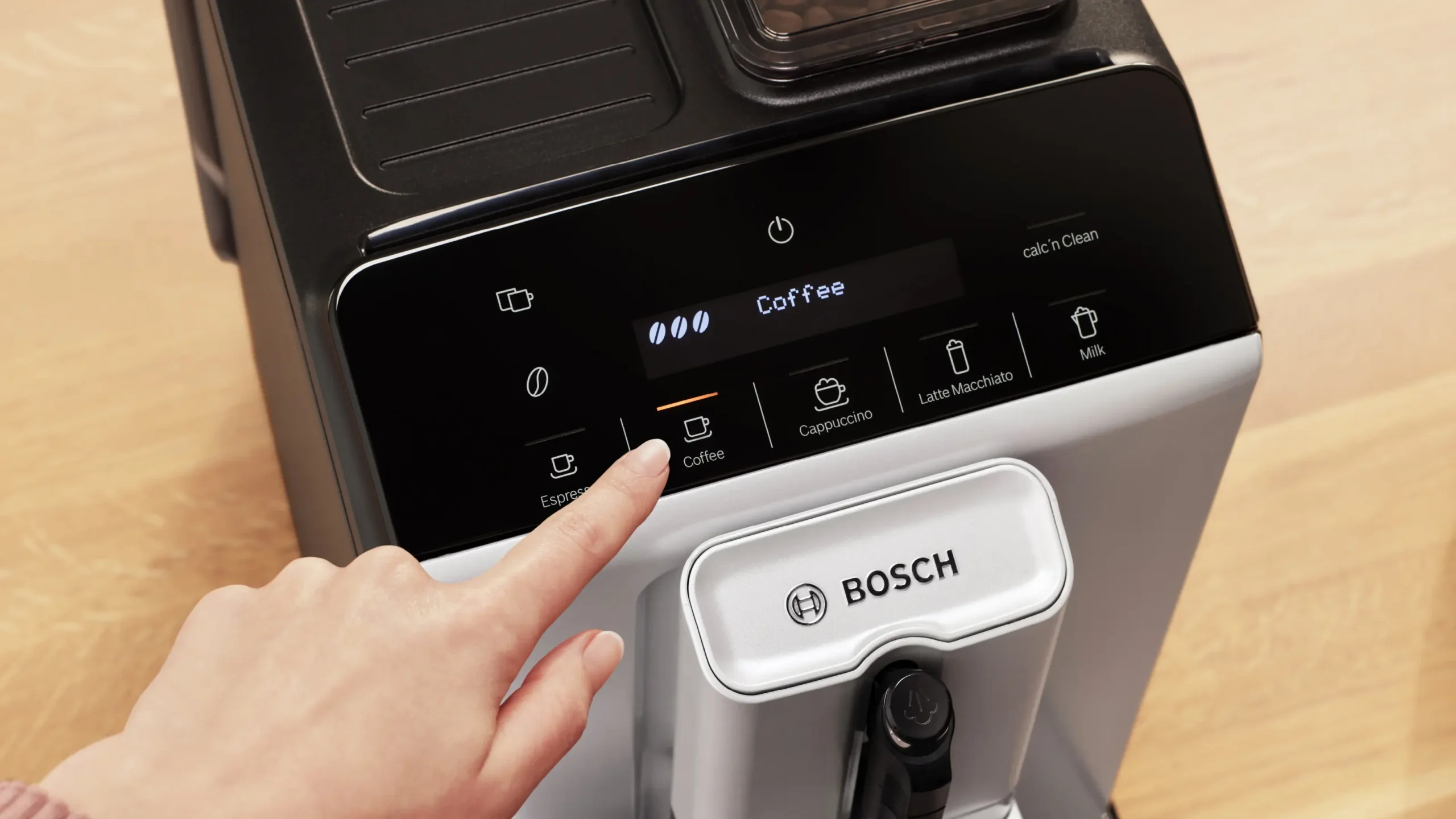 Bosch TIE20301 Automatic Espresso Machine 1300W Pressure 15bar With Grinder Silver - Image 4