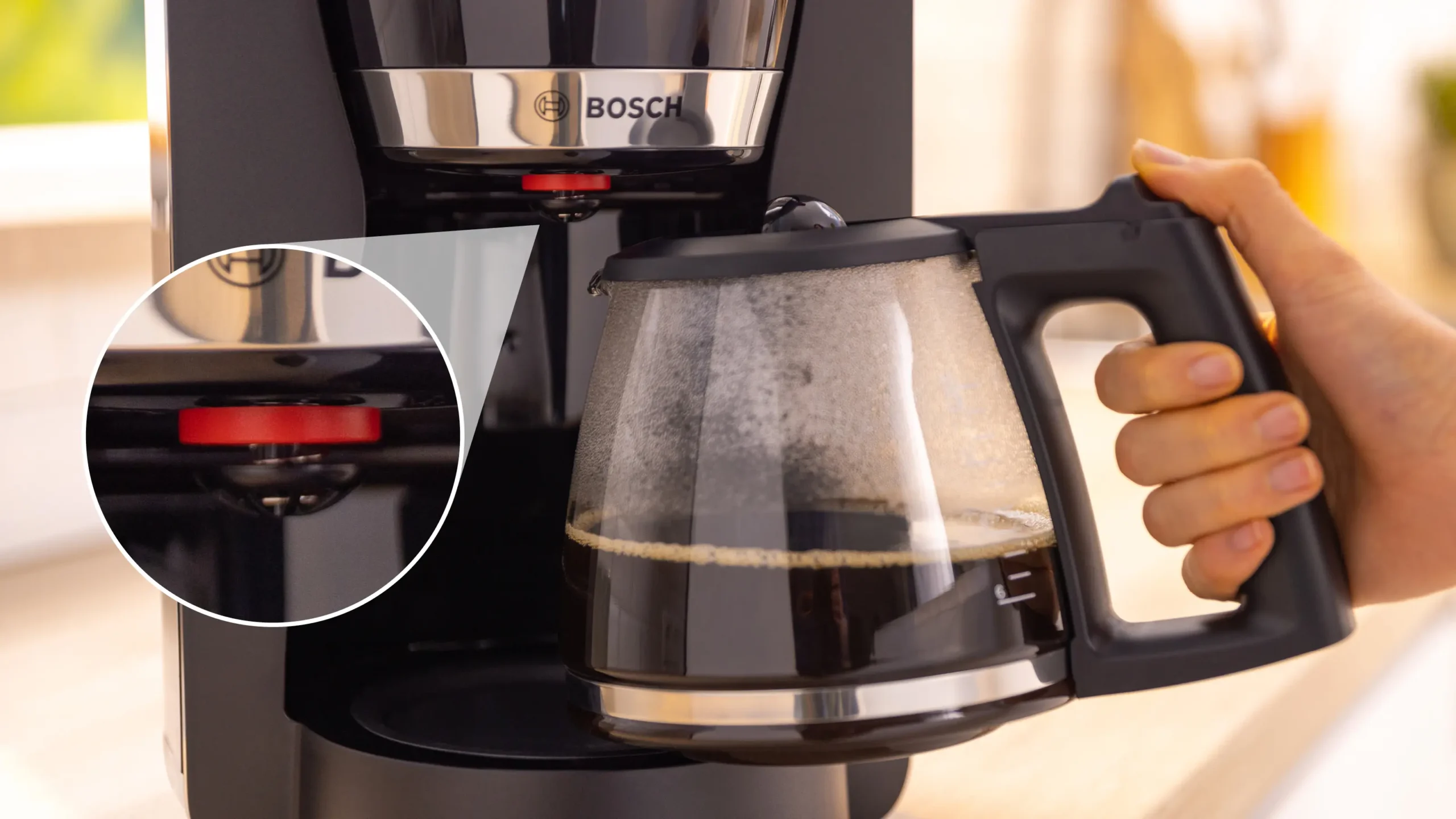 Bosch TKA4M233 My Moment 1200W Coffee Maker Black - Image 8