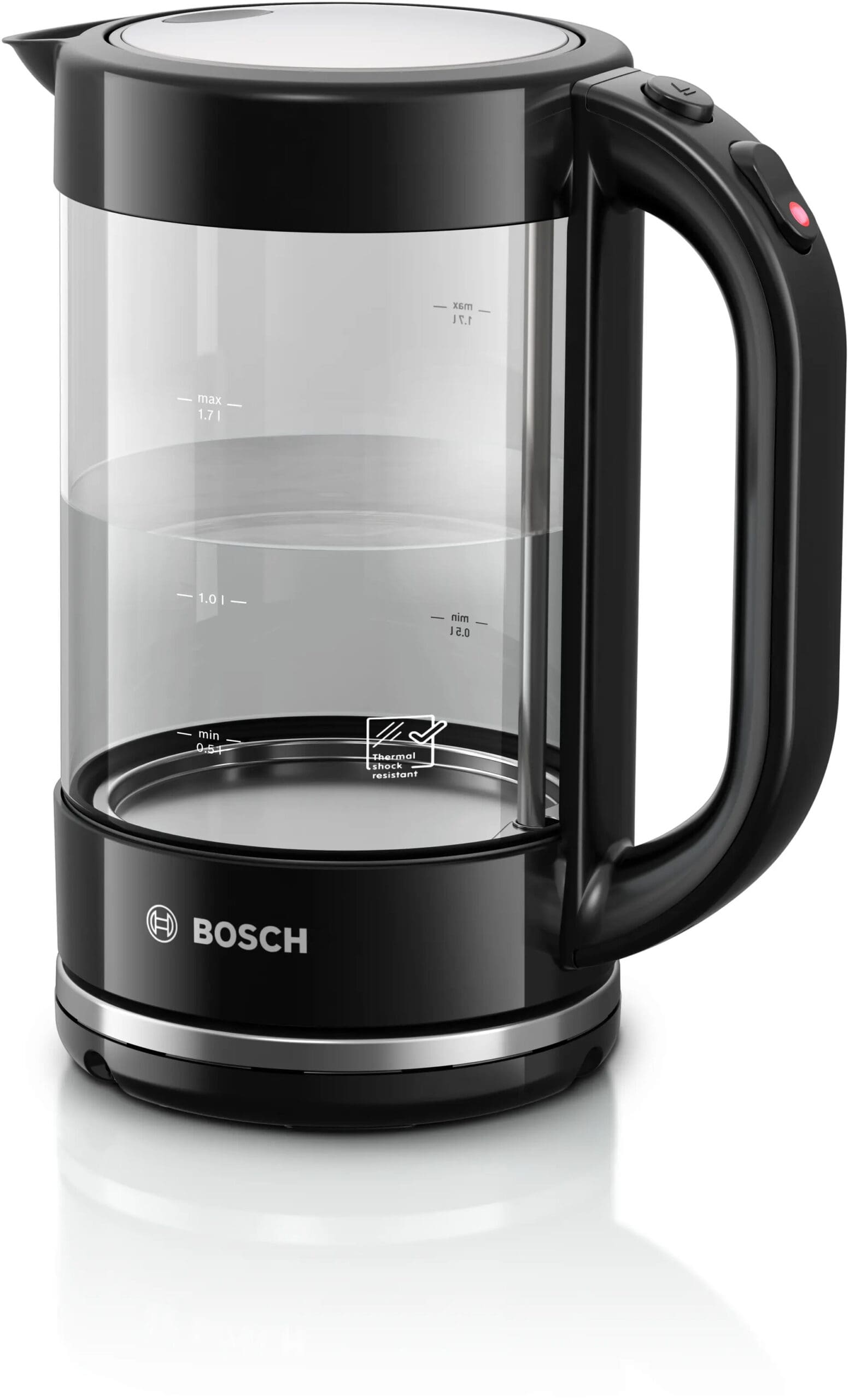 Bosch TWK70B03 1.7L Glass Cordless Kettle