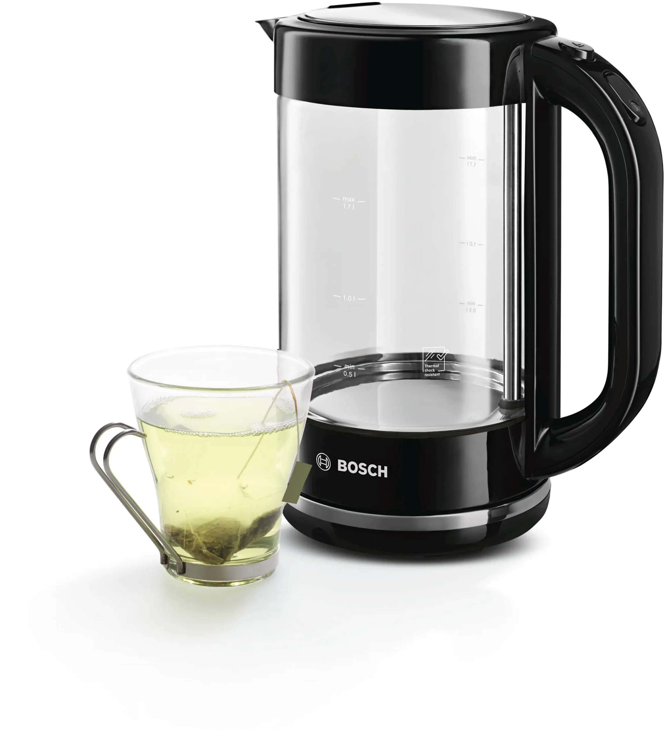 Bosch TWK70B03 1.7L Glass Cordless Kettle - Image 10