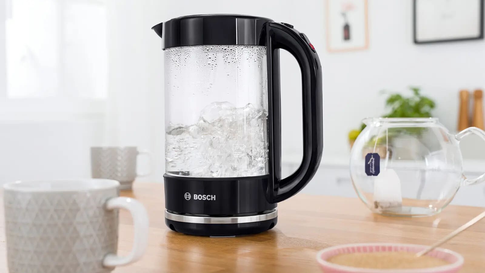 Bosch TWK70B03 1.7L Glass Cordless Kettle - Image 5