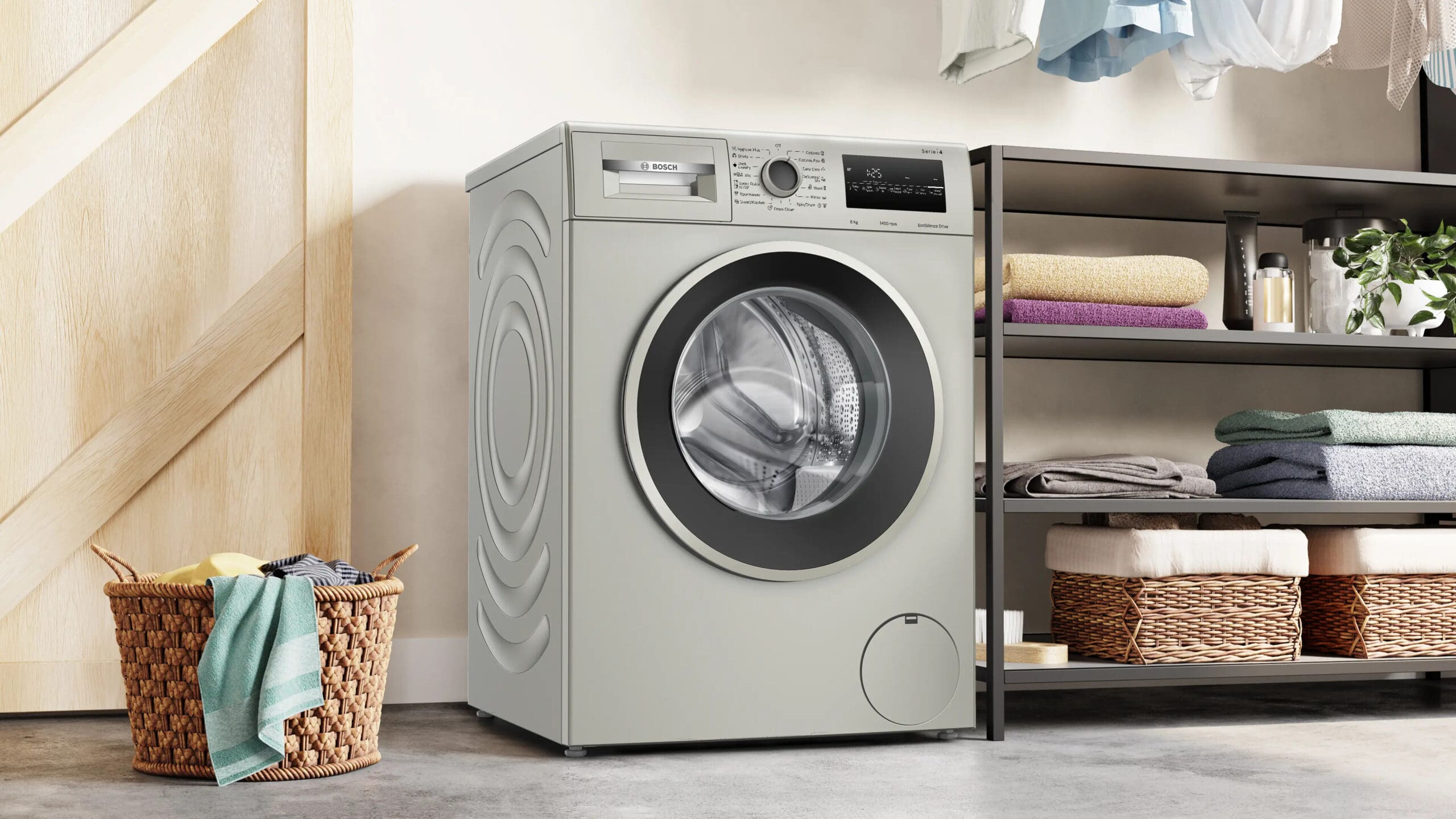 Bosch WAN282X1ZA Serie 4 8KG Inox Front Loader Washing Machine - Image 7