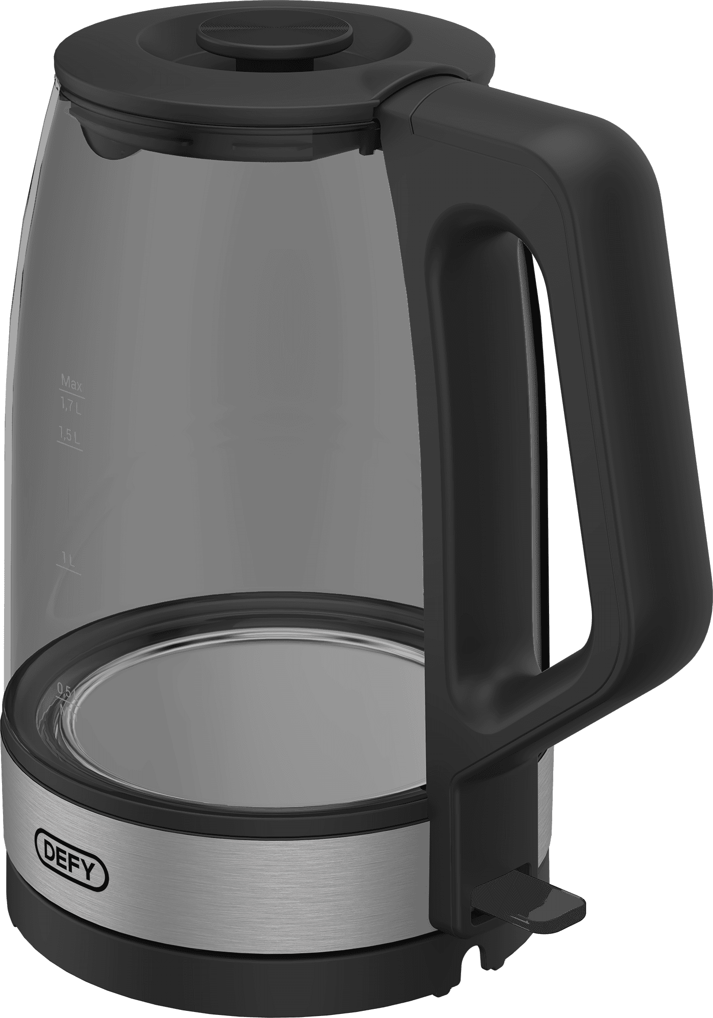 DEFY 1.7Lt Cordless Tinted Glass Kettle