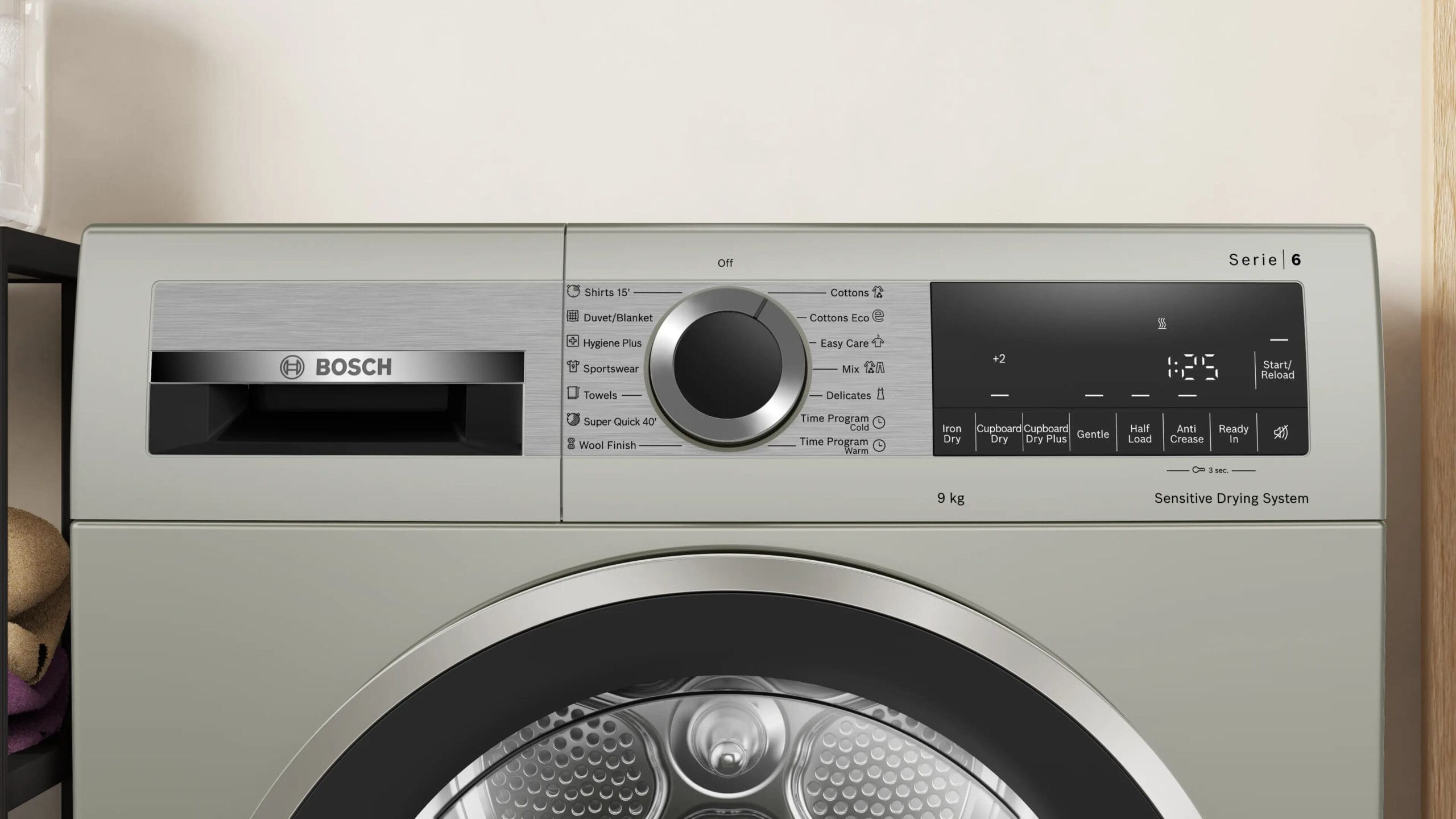 Bosch WPG1411XZA 9kg Series 6 Condenser Tumble Dryer - Image 2
