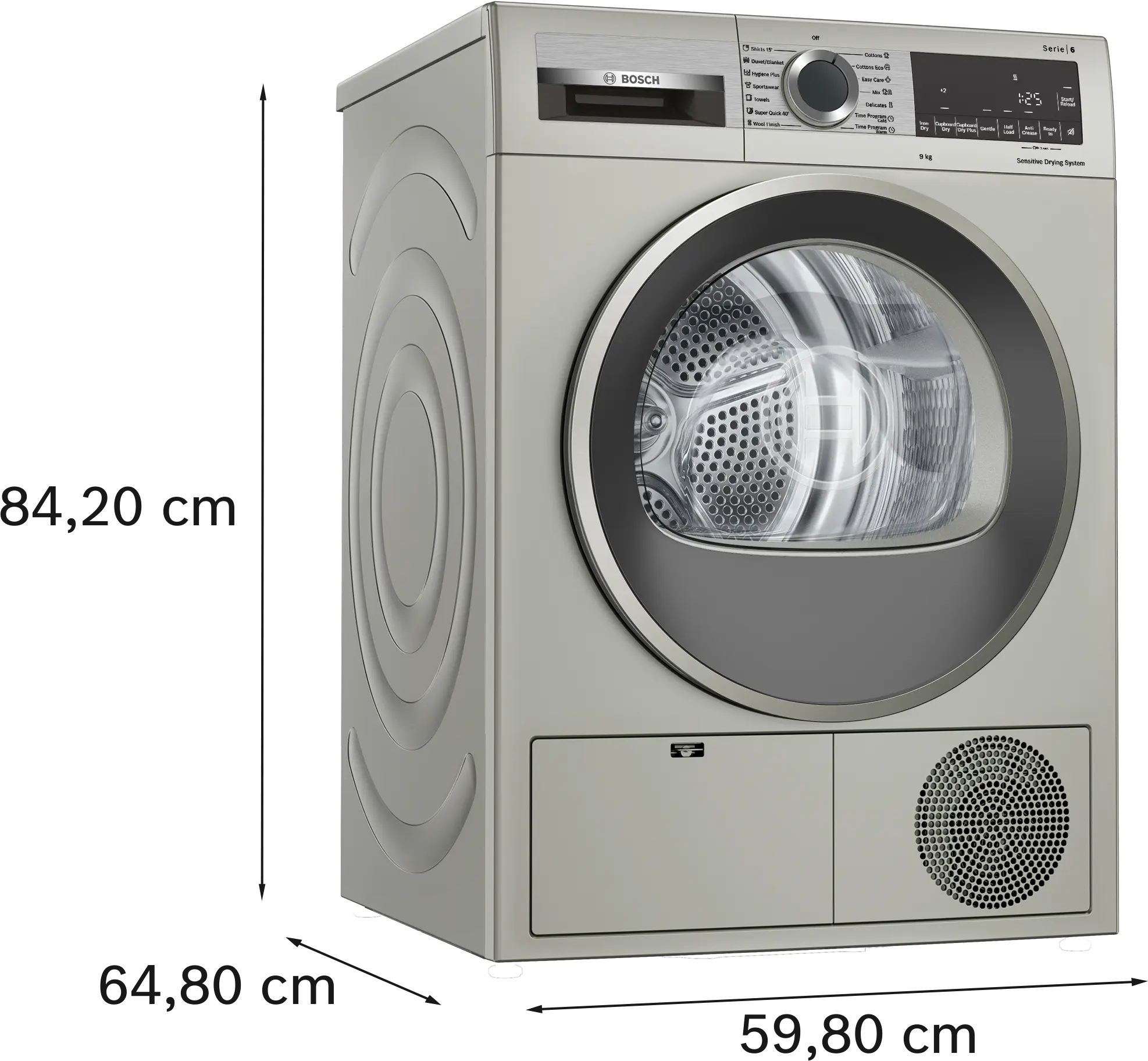 Bosch WPG1411XZA 9kg Series 6 Condenser Tumble Dryer - Image 11