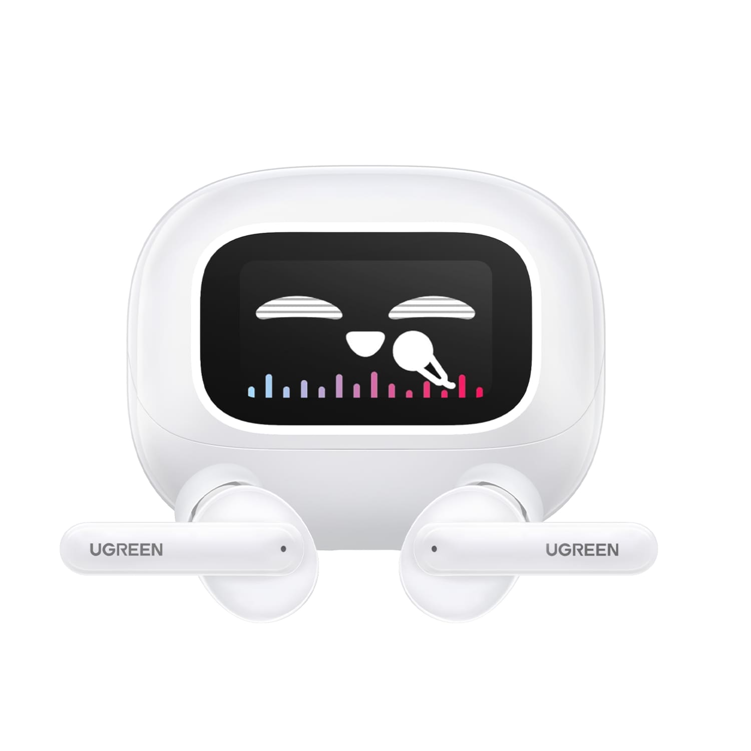 UGREEN EchoBuds Magic Wireless (In-Ear Earphones)–White - Image 2