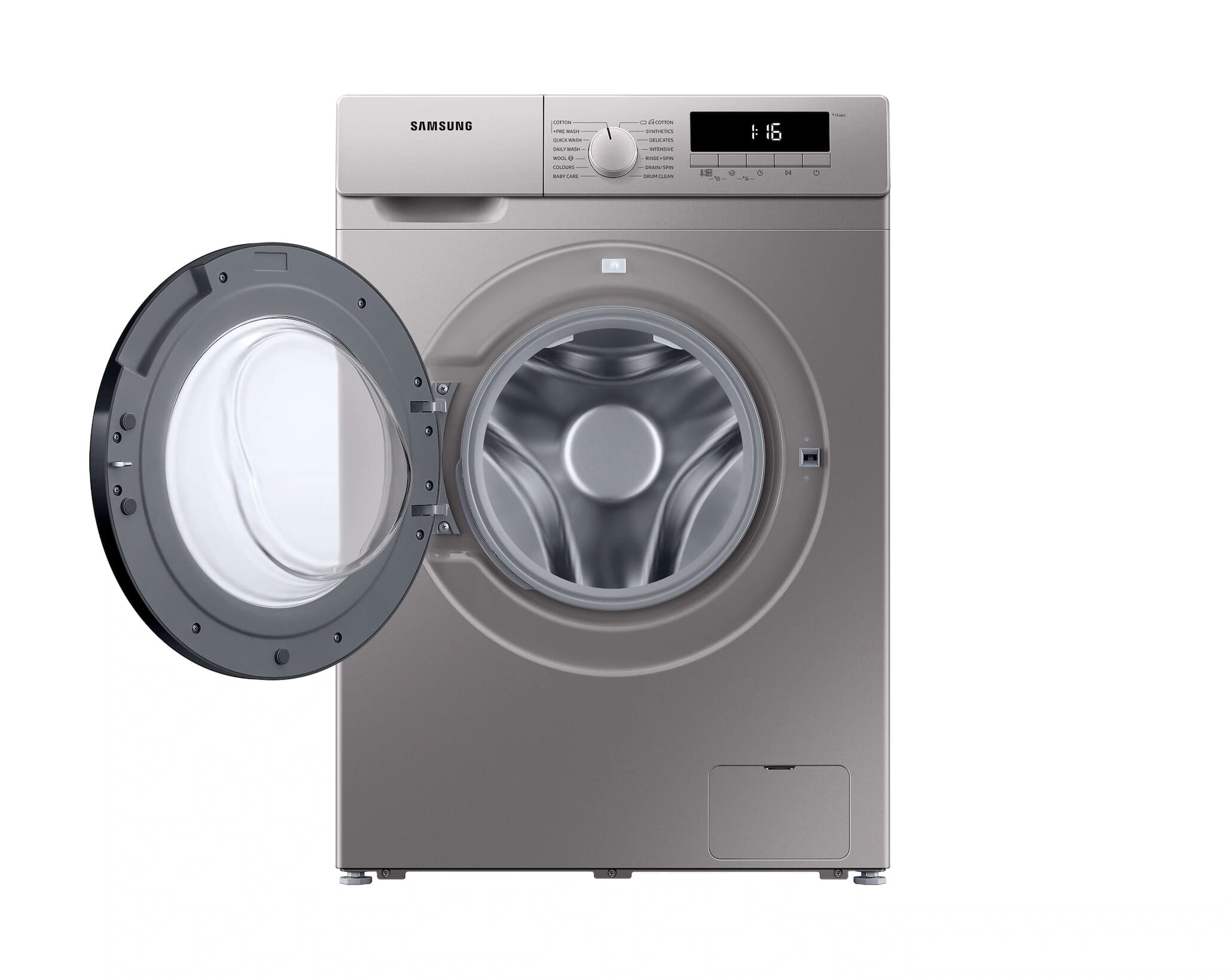 Samsung WW80T3040BS 8kg Silver Front Loader Washing Machine - Image 4