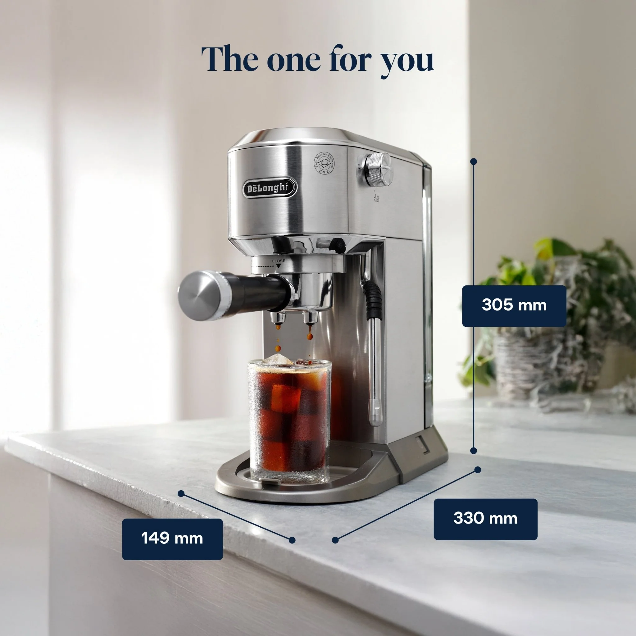 Delonghi EC890.M Dedica Duo - Full Metal - Image 2