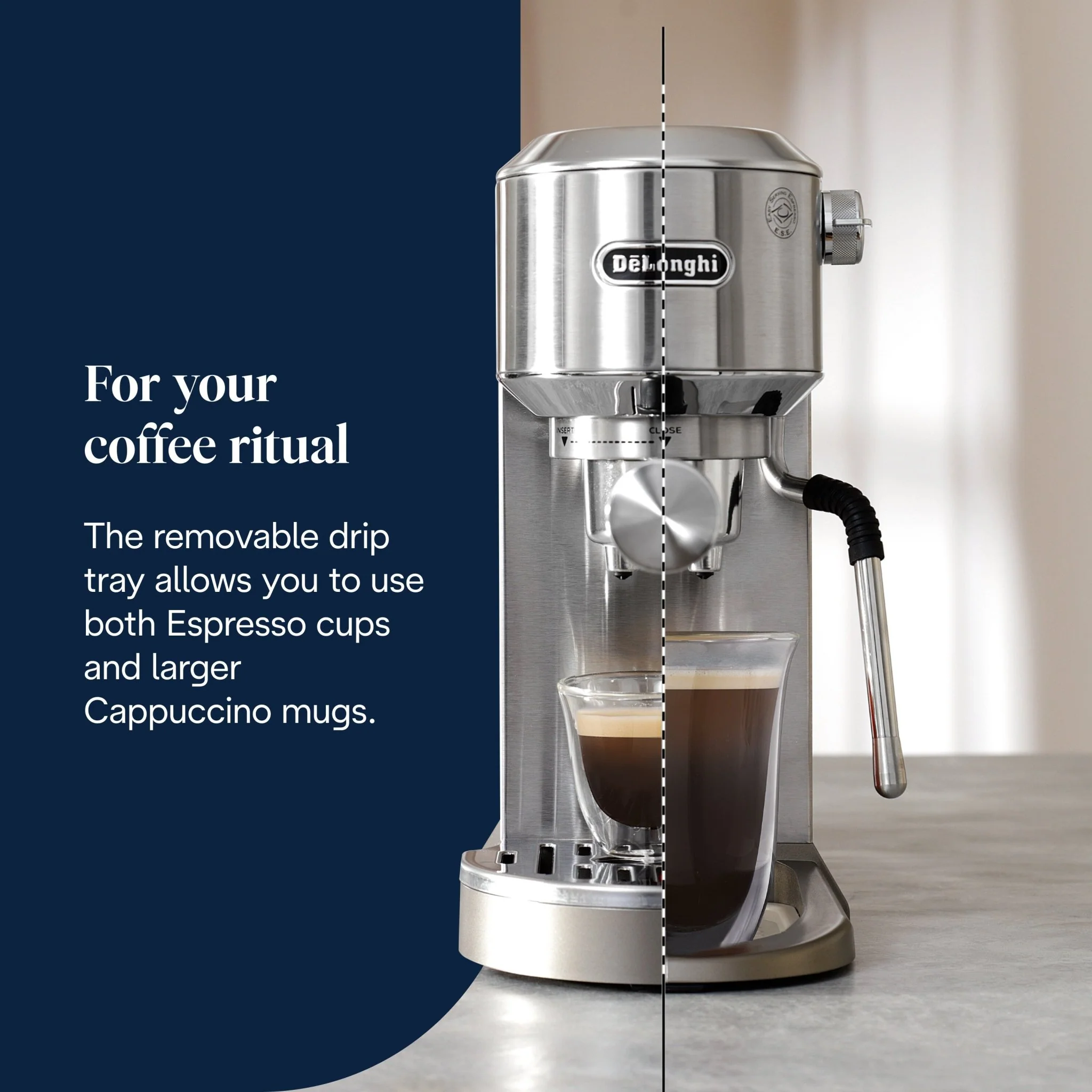 Delonghi EC890.M Dedica Duo - Full Metal - Image 7