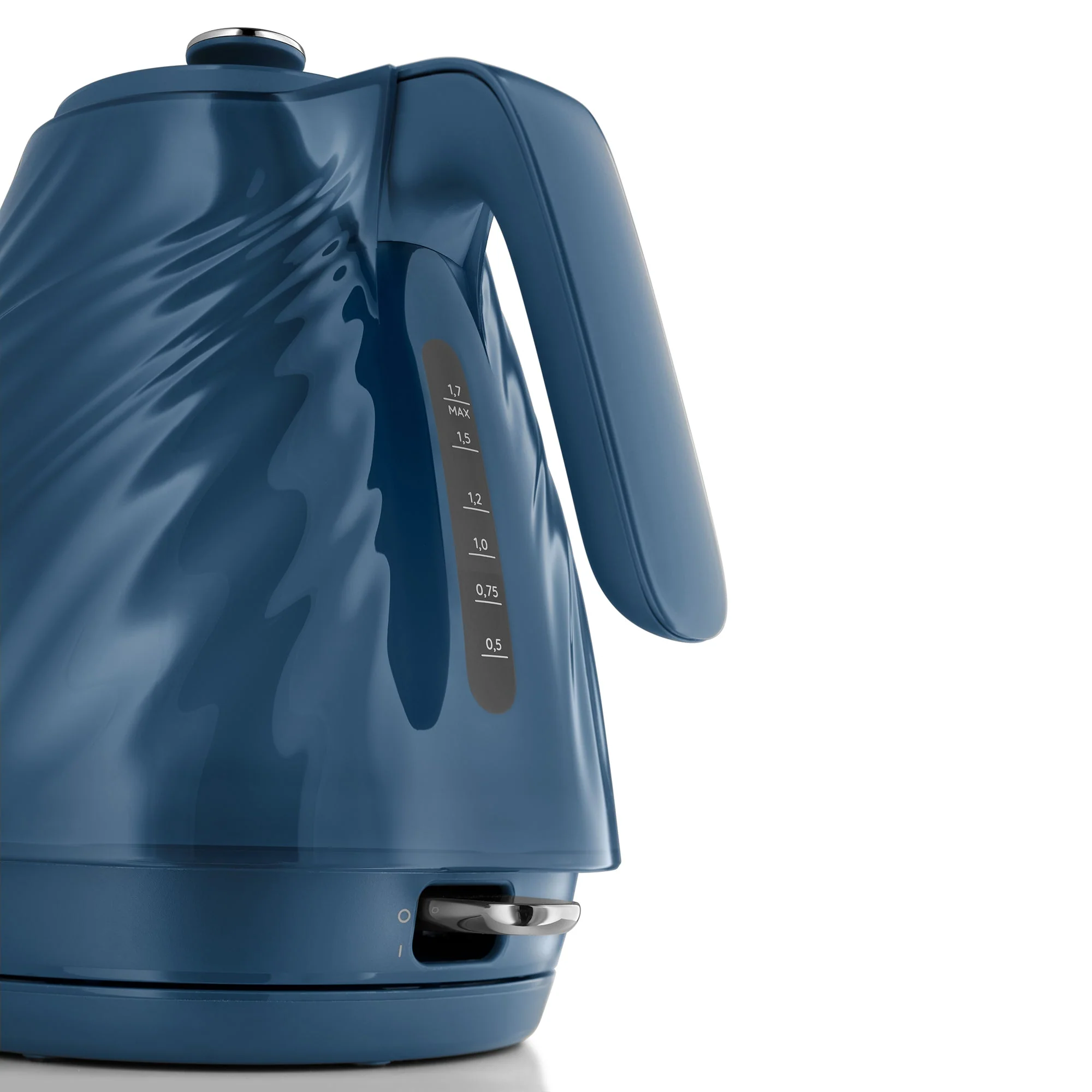 Delonghi KBDS3001.BL Ballerina Seta Cordless Kettle Silk Blue - Image 2