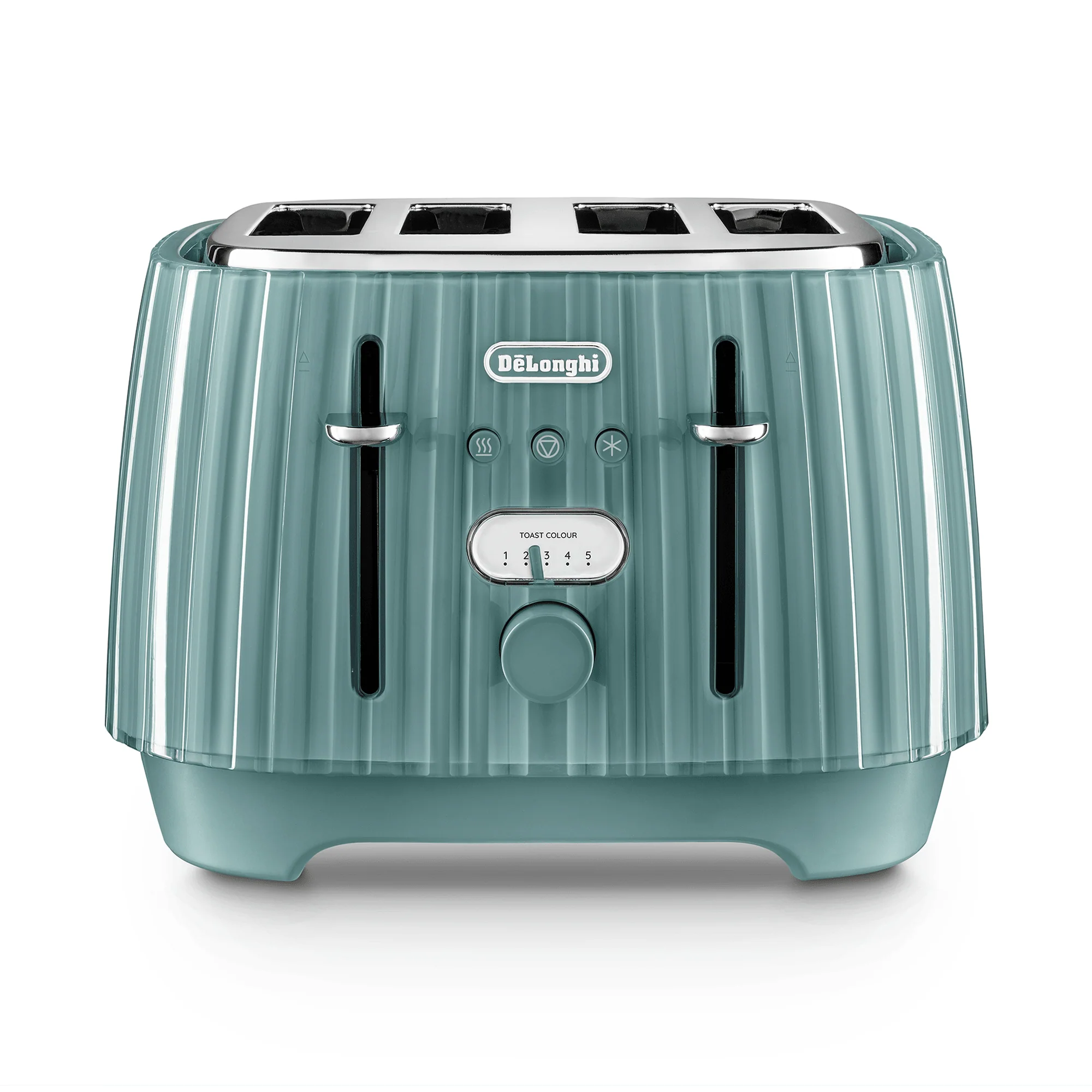 Delonghi CTD4003.GR Furnace Laguna Green Ballerina 4 Slice Toaster