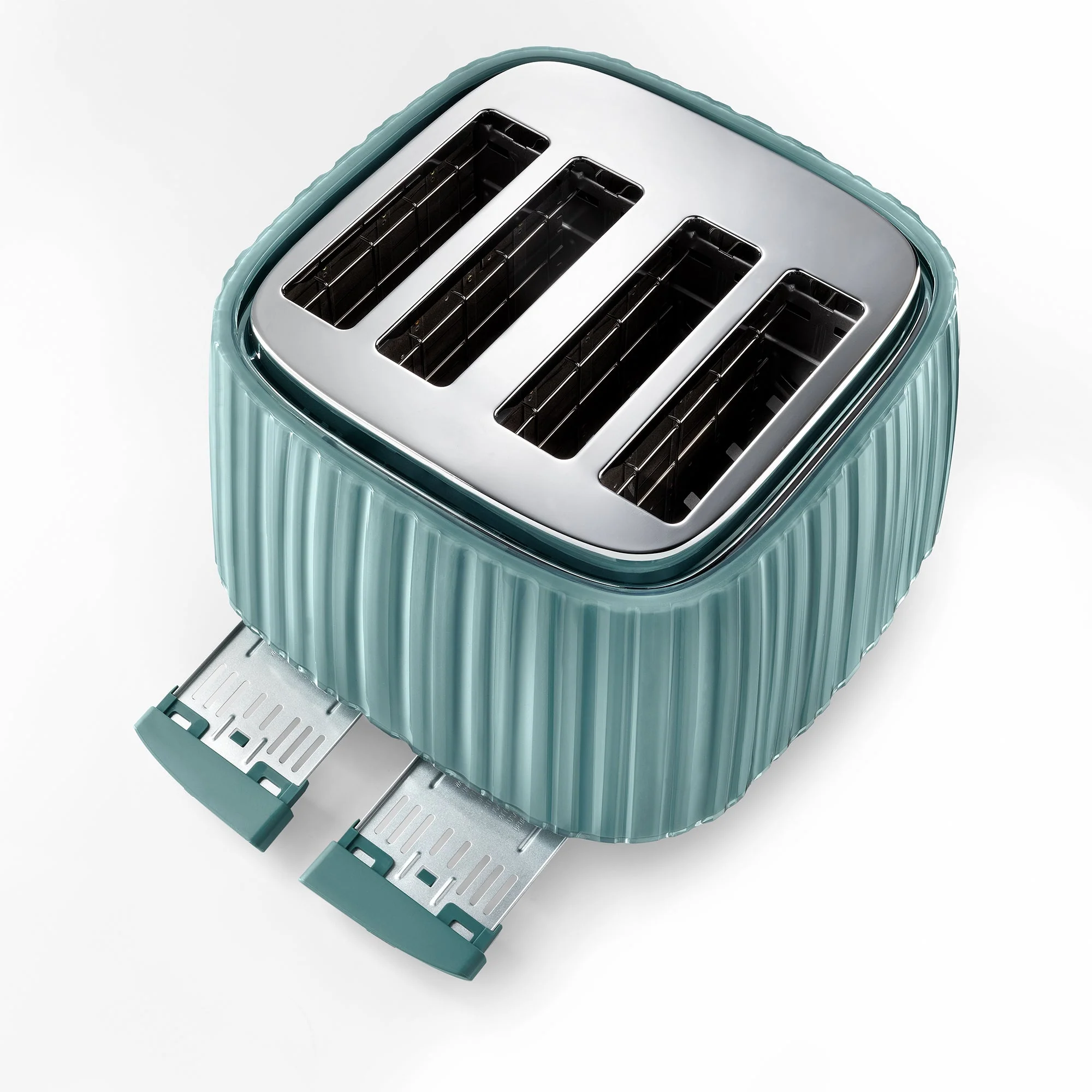 Delonghi CTD4003.GR Furnace Laguna Green Ballerina 4 Slice Toaster - Image 3