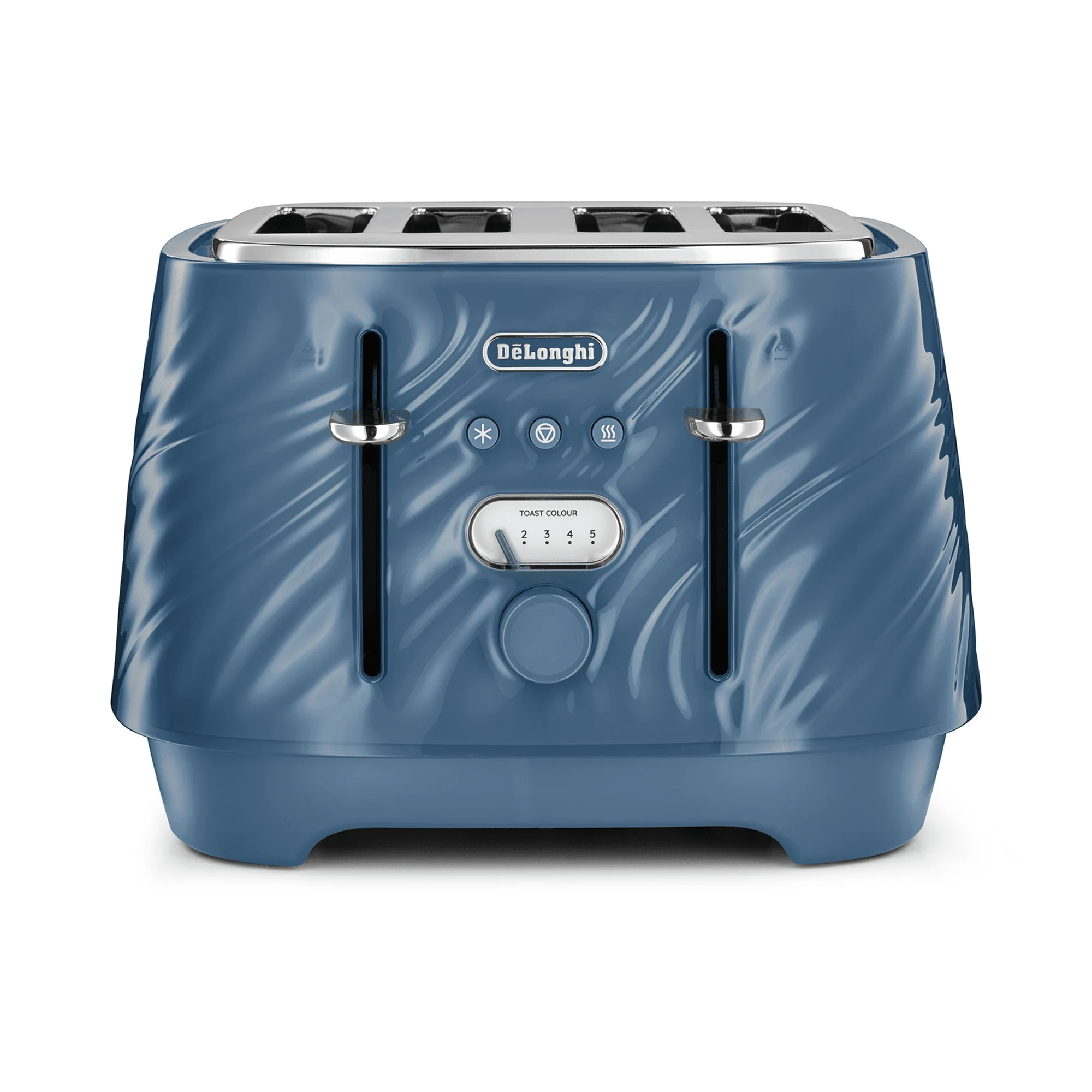 Delonghi ZA0230040023 Ballerina Seta 4 Slice Toaster Silk Blue
