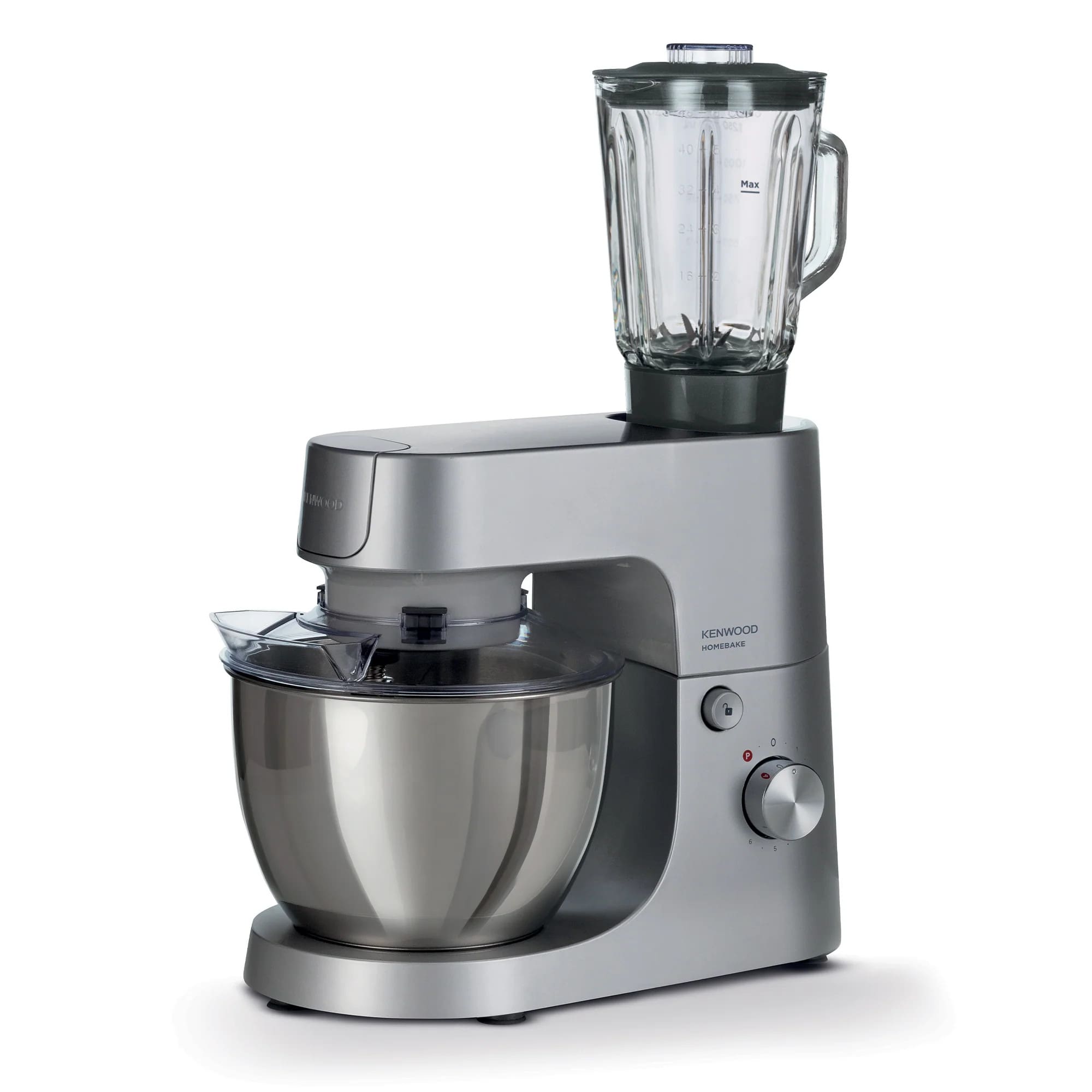 Kenwood KHH01.120SI HomeBake Stand Mixer with Blender - Silver - Image 2