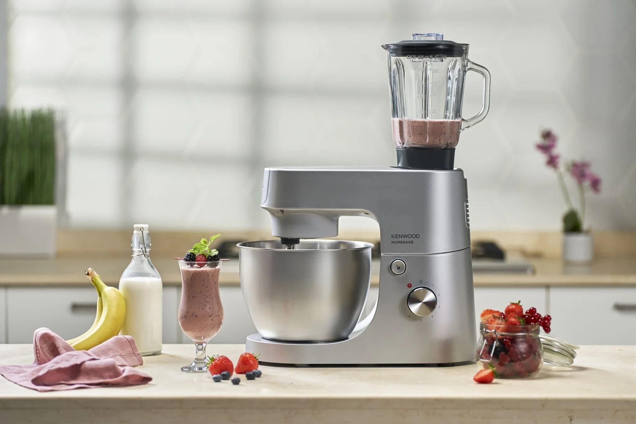 Kenwood 00C158431KEZA HomeBake Stand Mixer with Blender & Meat Grinder - Image 9