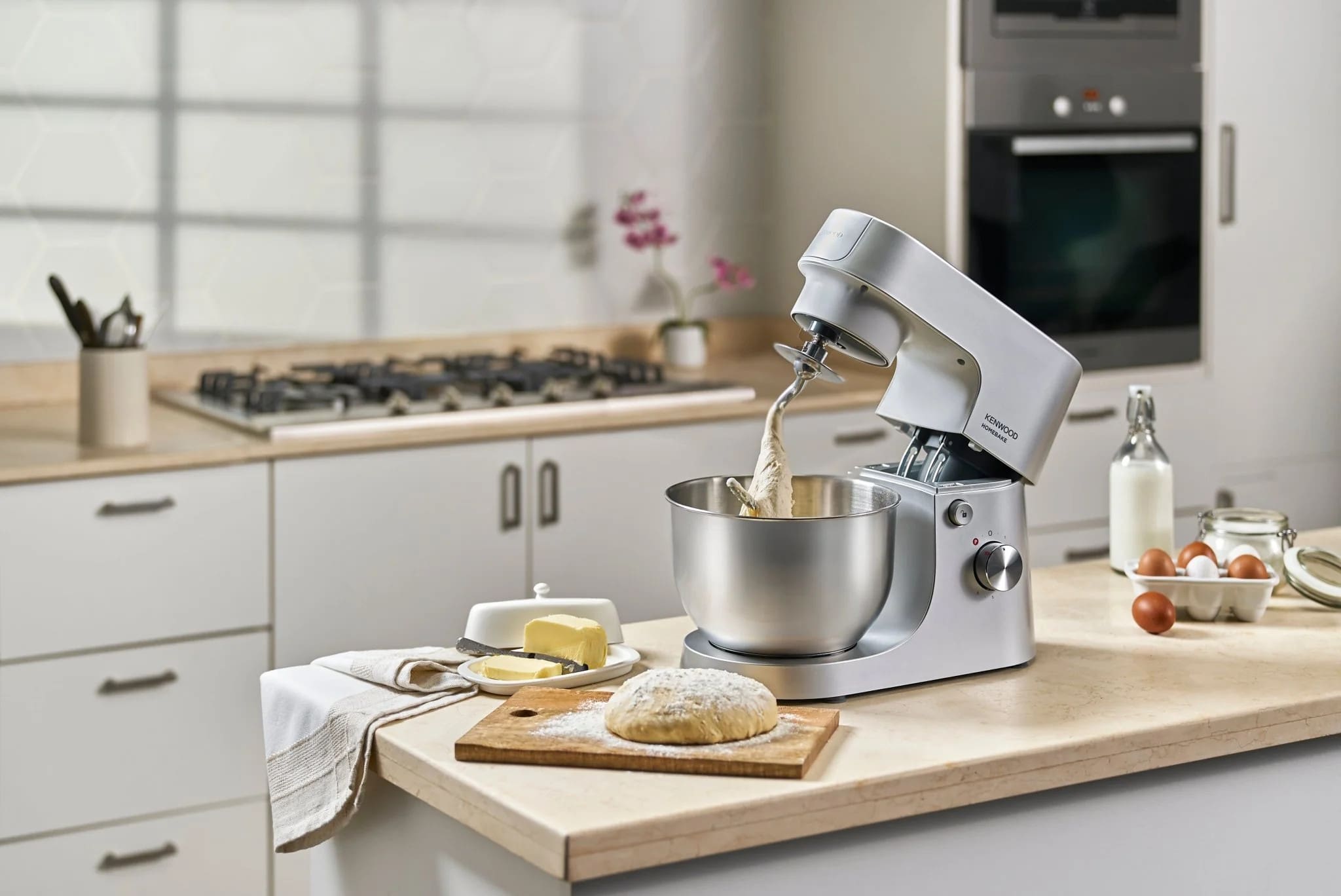 Kenwood KHH01.120SI HomeBake Stand Mixer with Blender - Silver - Image 8
