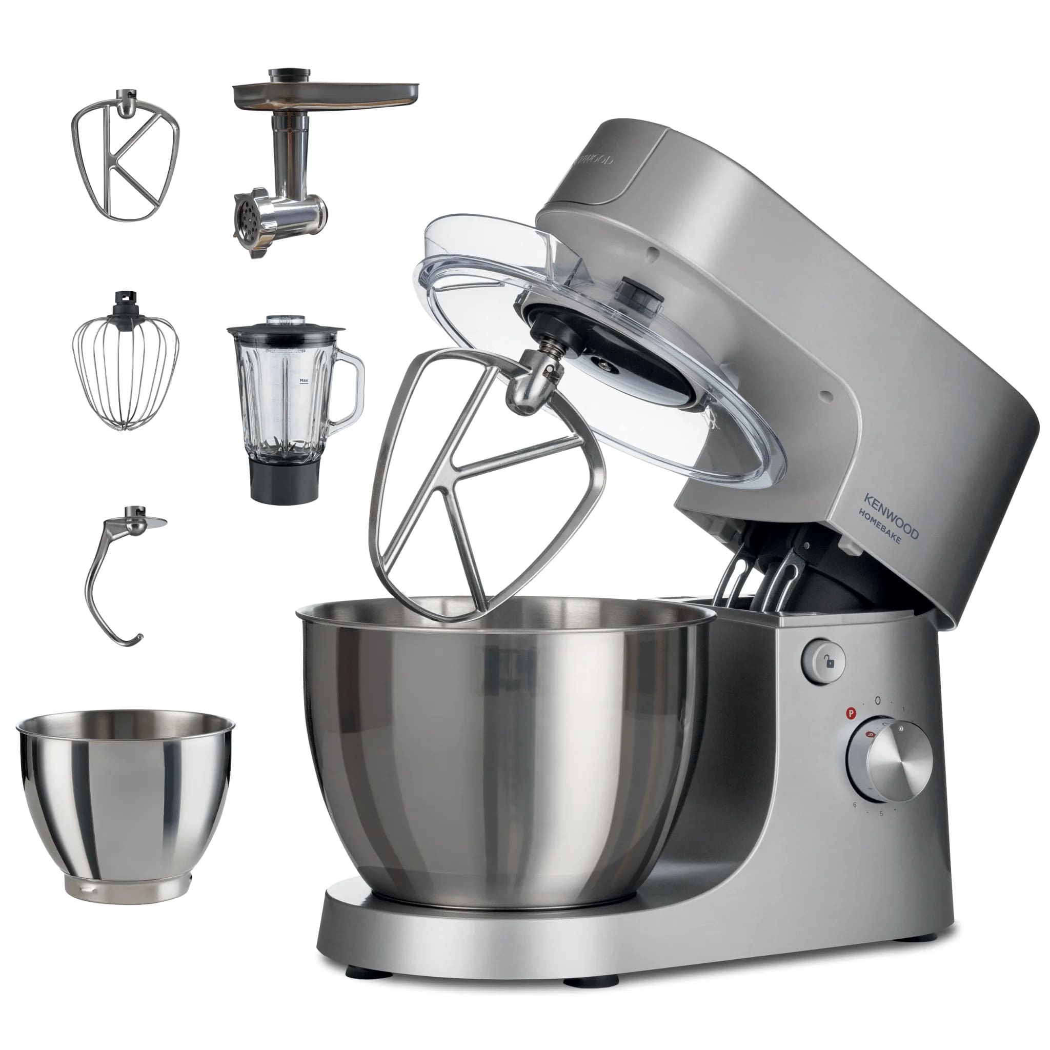 Kenwood 00C158431KEZA HomeBake Stand Mixer with Blender & Meat Grinder