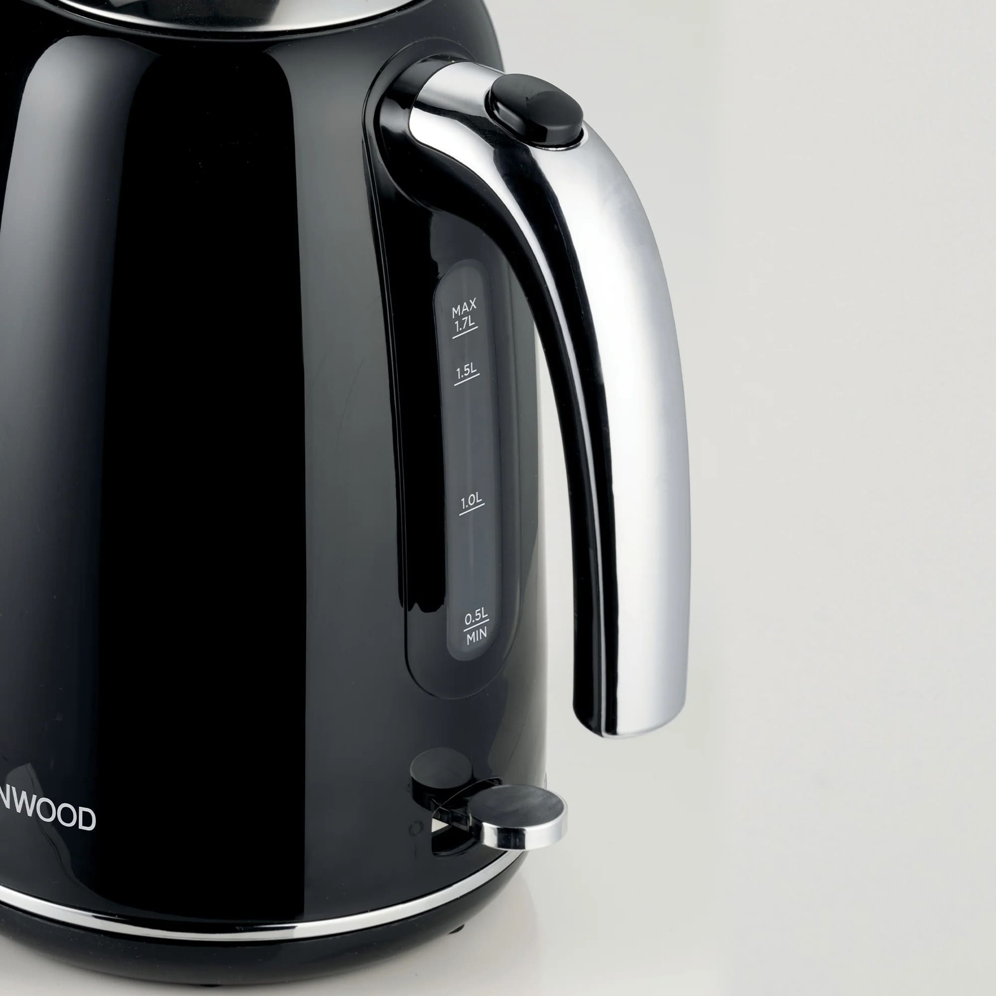 Kenwood 00C284300KEZA Eterna Plastic Electric Kettle - Glossy Black - Image 2