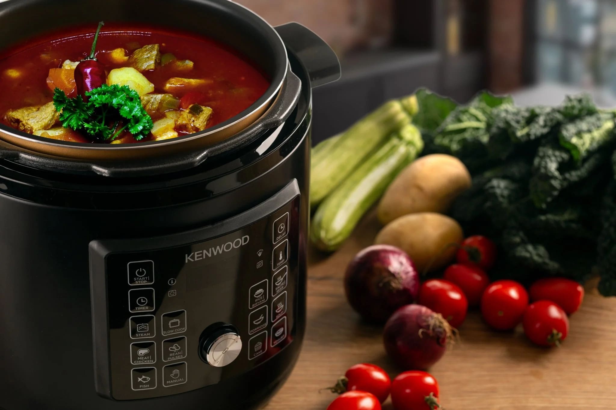 Kenwood 00C293400KEZA 16-in-1 Electric Pressure Cooker, 8 Liter Capacity - Image 6